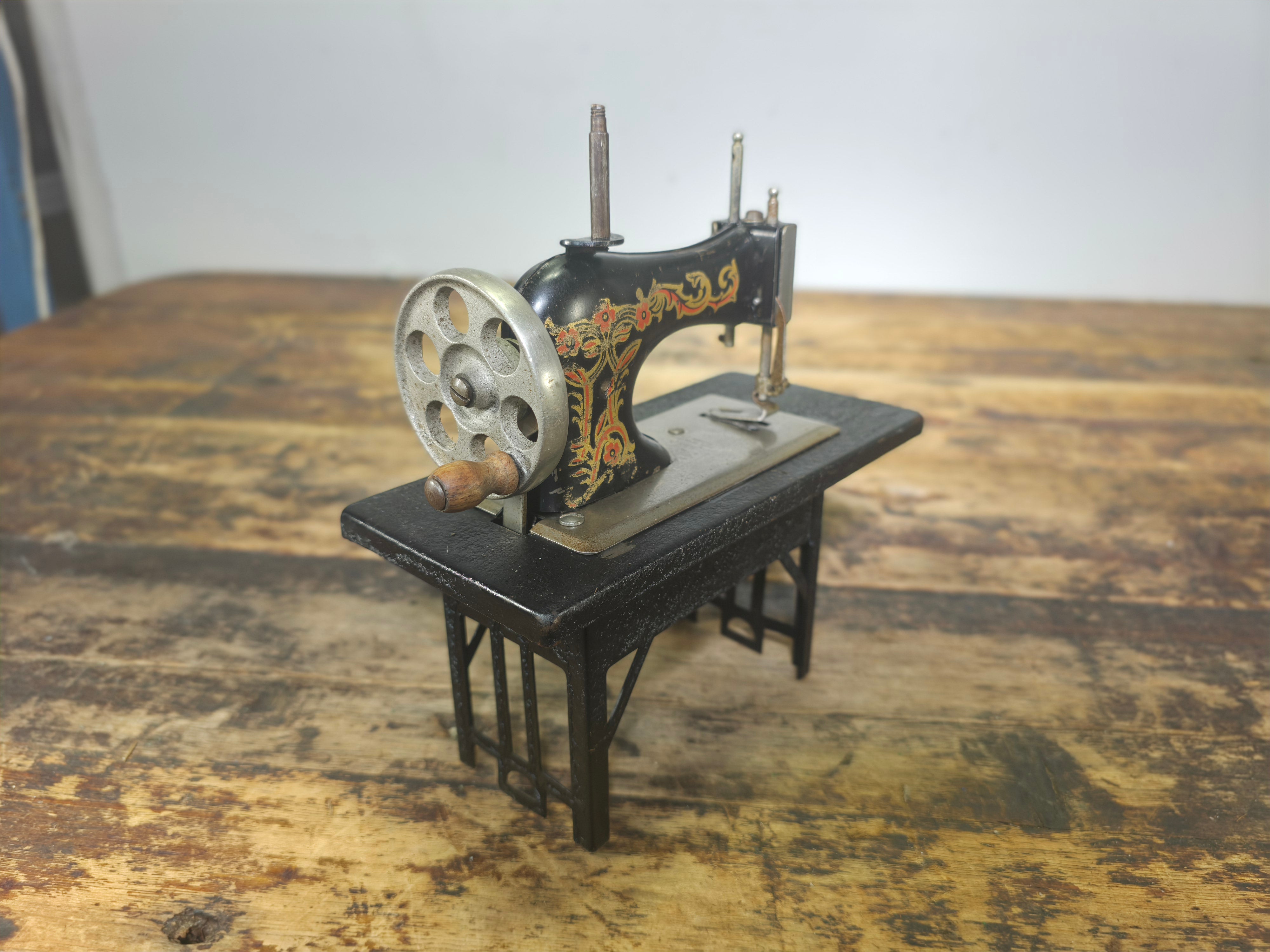 Rare Vintage Casige Model 204/2 Toy Sewing Machine Made in Germany British Zone