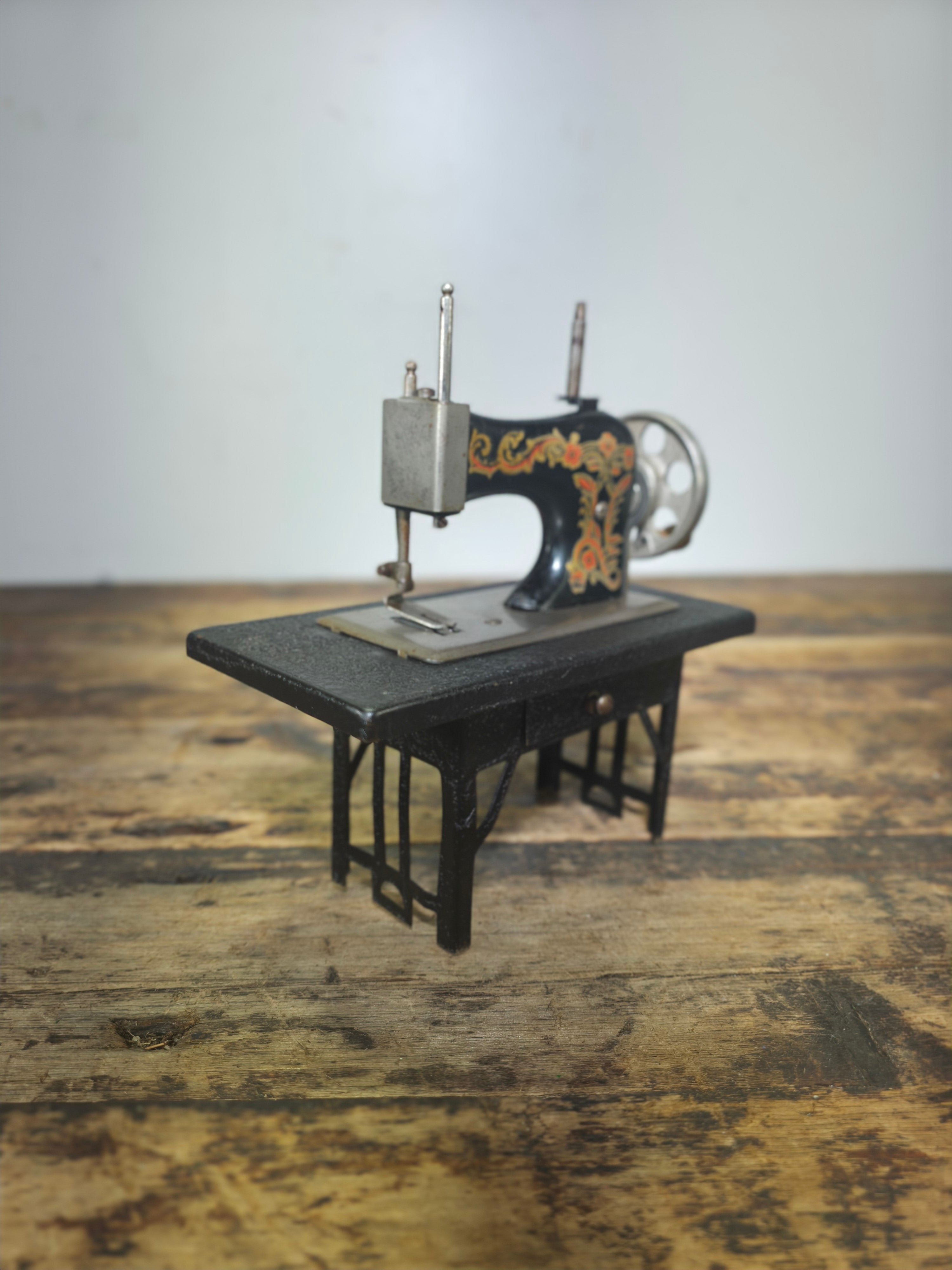 Rare Vintage Casige Model 204/2 Toy Sewing Machine Made in Germany British Zone