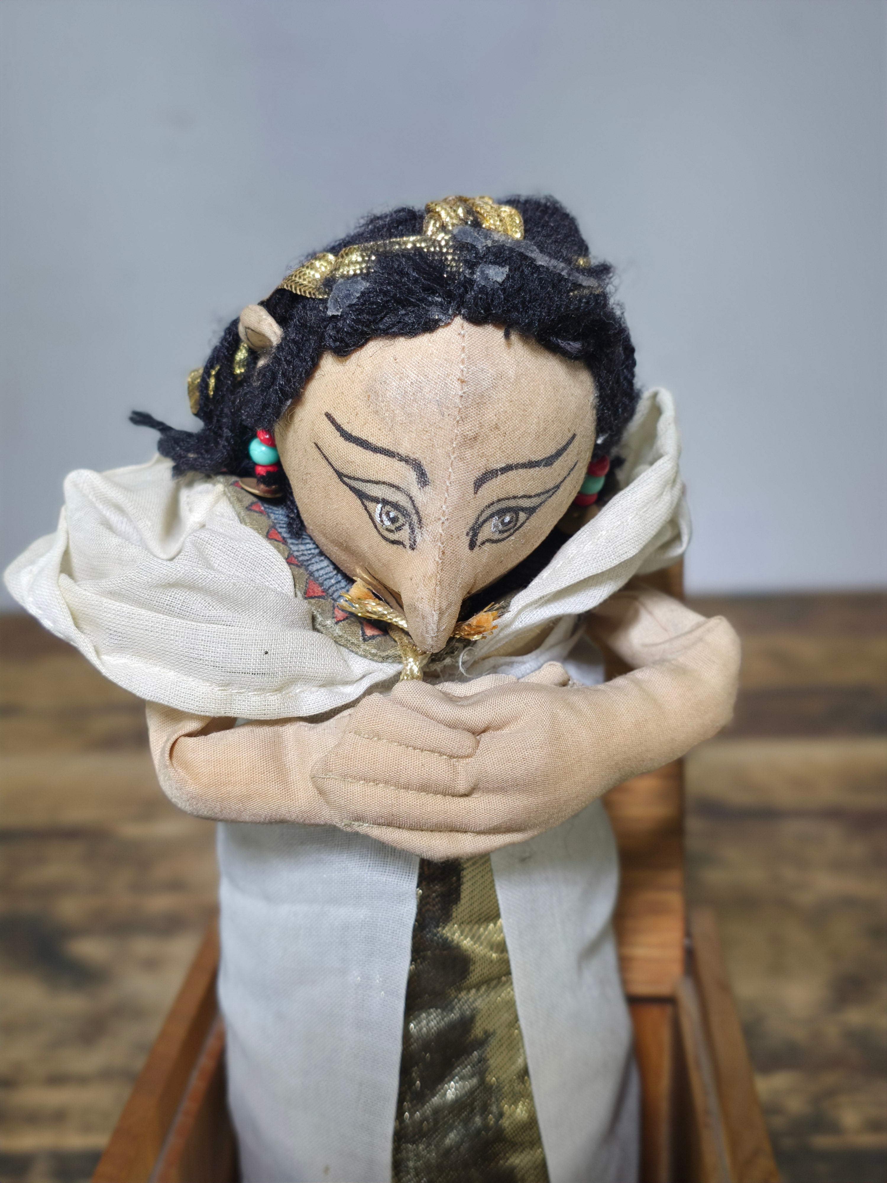 Vintage 1987 Jax of Maine Jack-in-the-Box - Handcrafted Folk Art (As-Is)