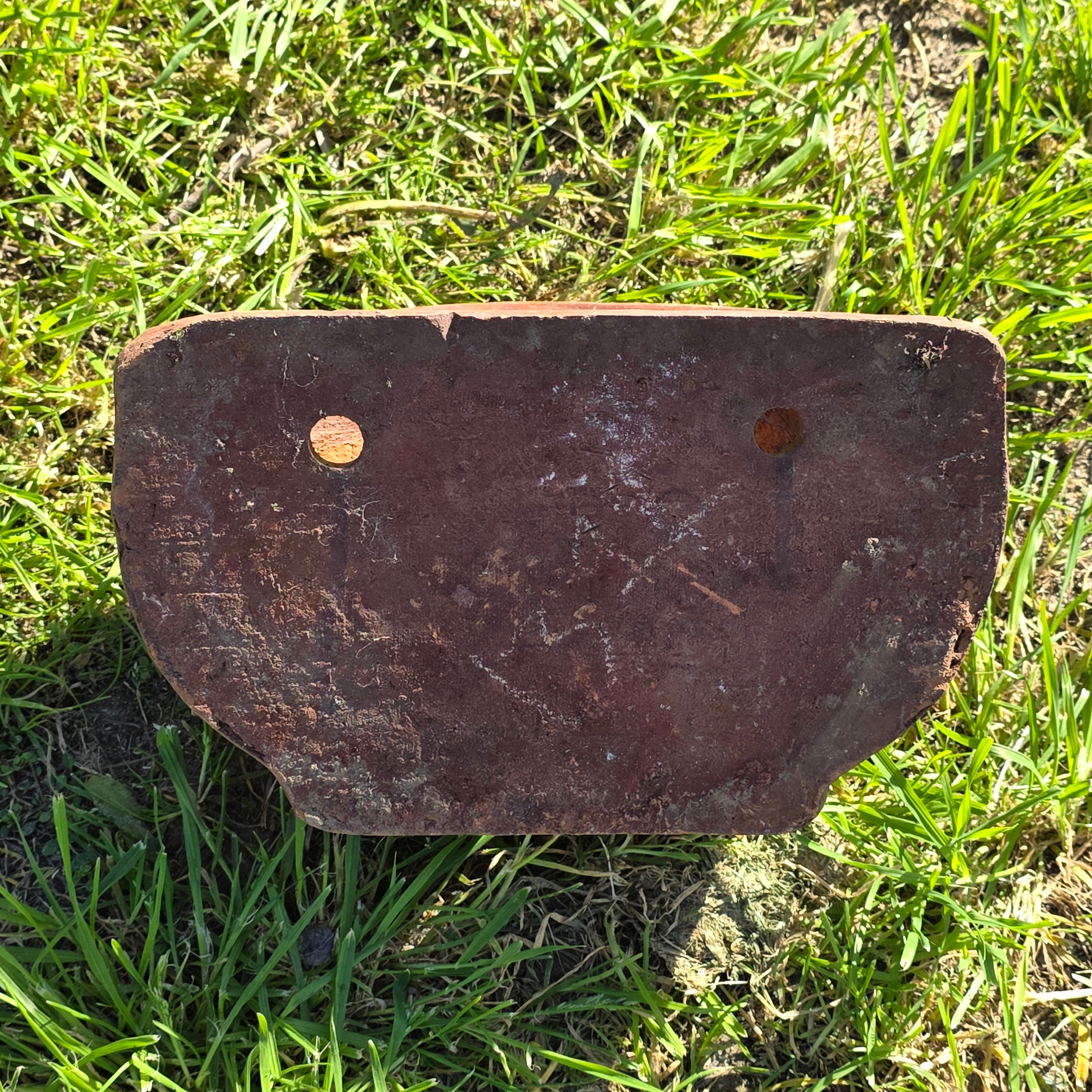 Vintage Heavyweight Terracotta Wall Planter - Elaborate Floral Relief