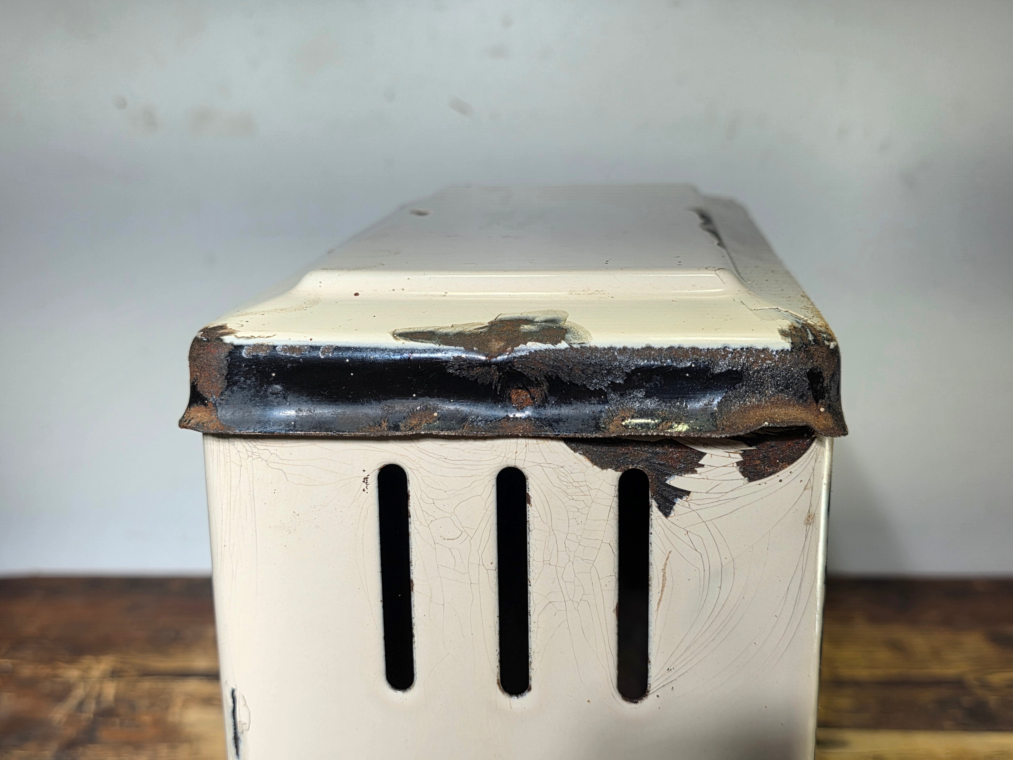 1930s Vintage O'Keefe & Merritt Gas Heater - Industrial Streamline Design