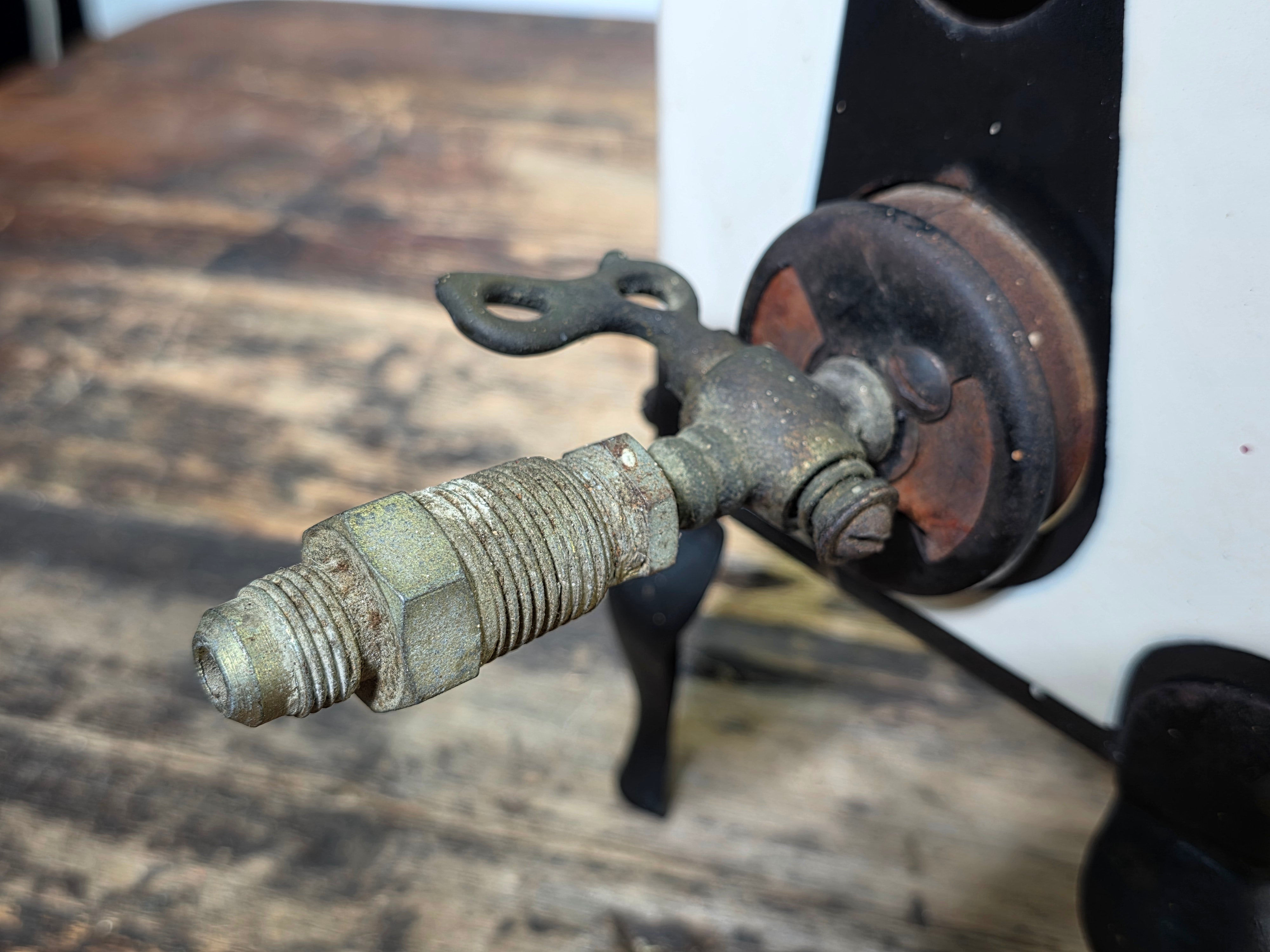 1930s Vintage O'Keefe & Merritt Gas Heater - Industrial Streamline Design
