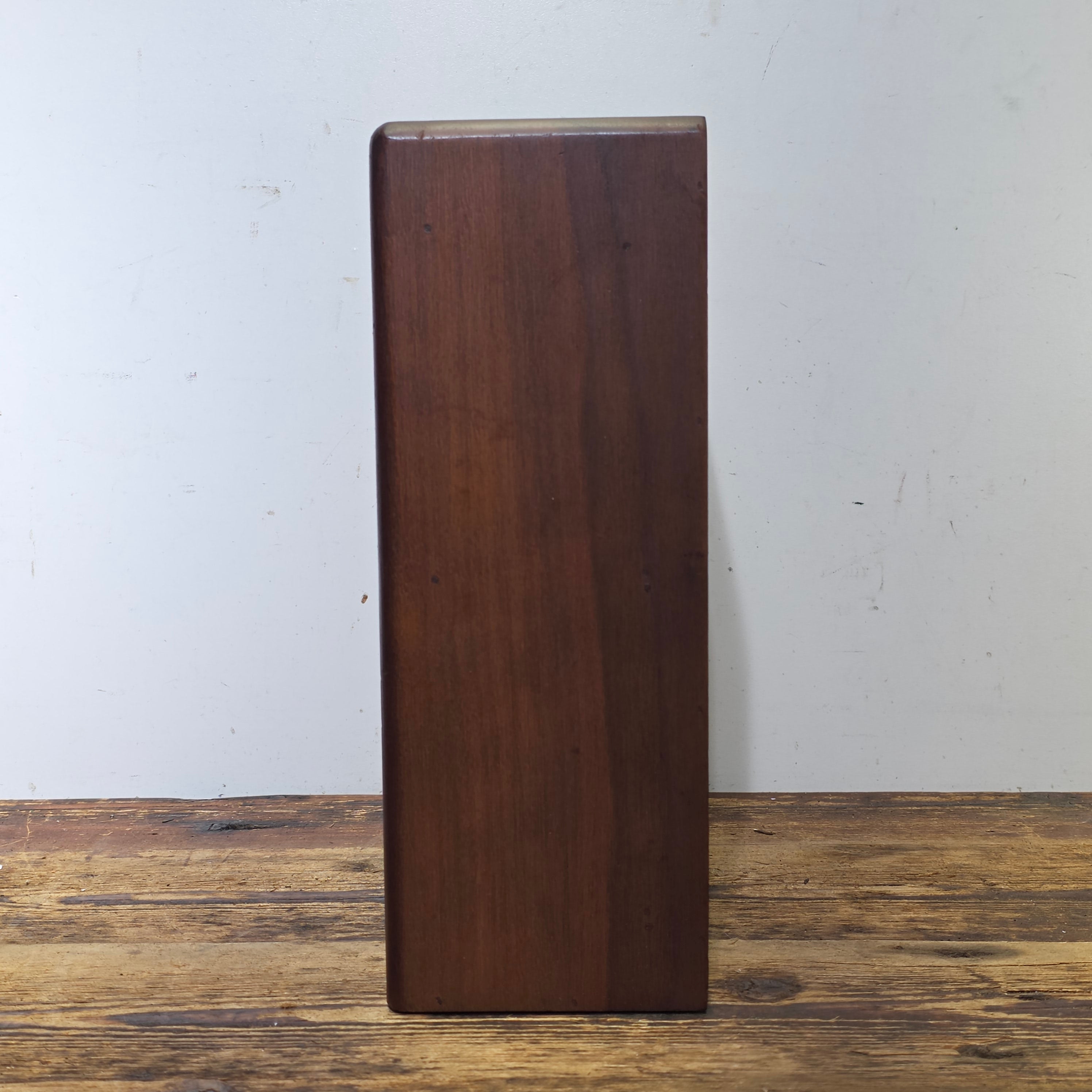 Mid-Century Modern Walnut Wall-Mounted Document Organizer