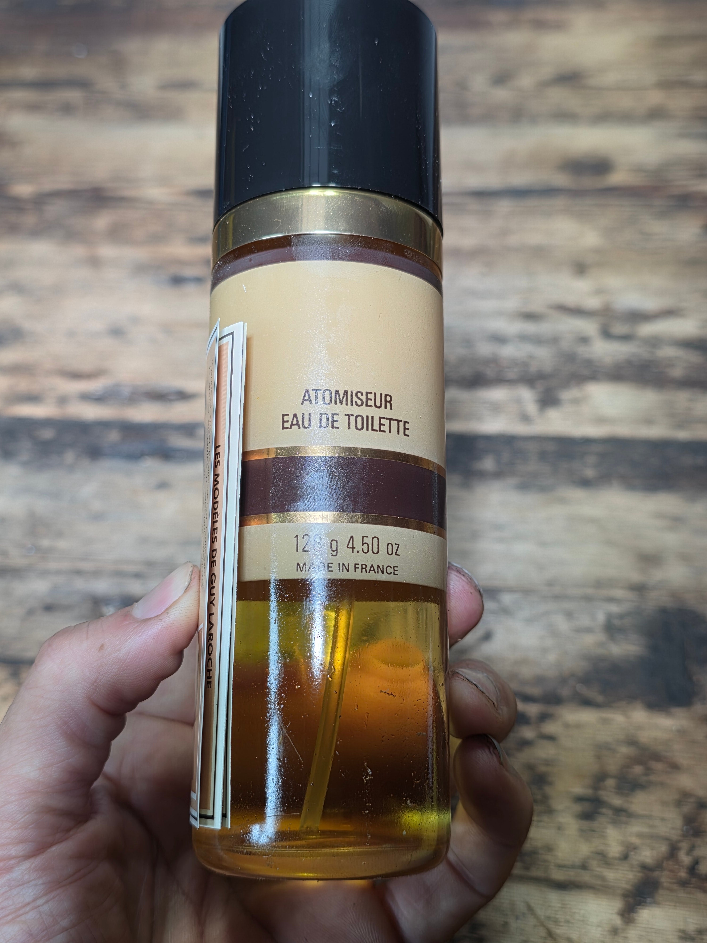 Vintage Guy Laroche Fidji Eau de Toilette Atomizer 4.5oz 128g with Box
