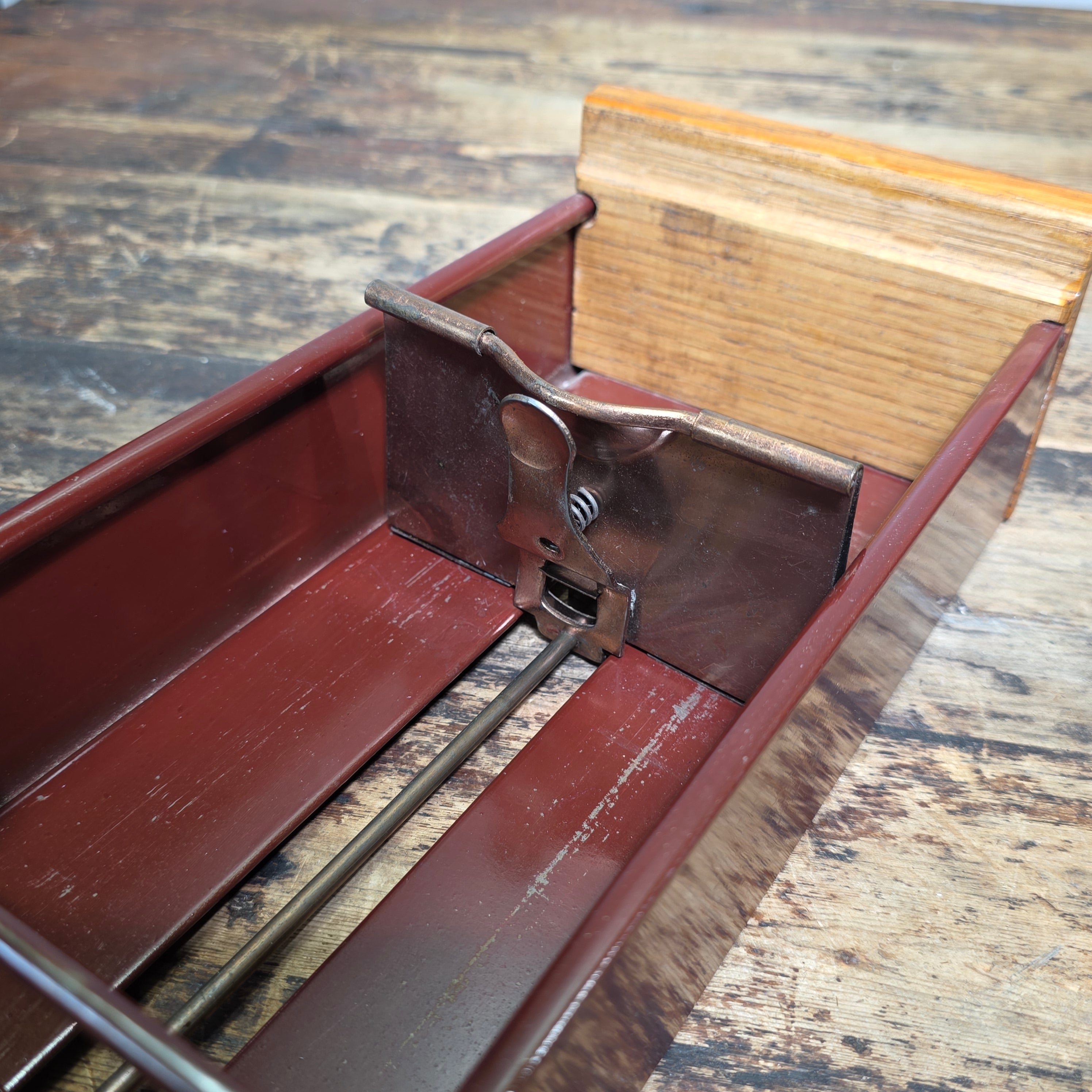 Vintage Globe Wernicke Oak Wood Index Card File Cabinet Shaw Walker A-Z Divider
