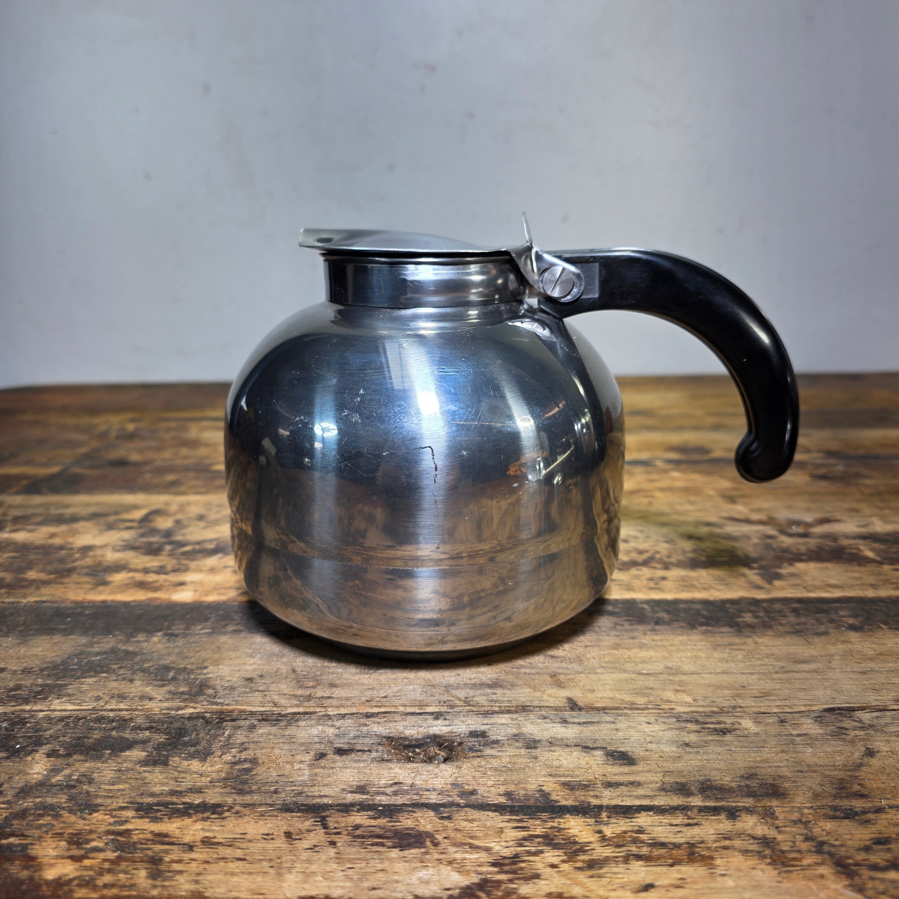 Vintage NICRO Stainless Steel Vacuum Coffee Maker Brewer Chicago MCM 1940s Prop