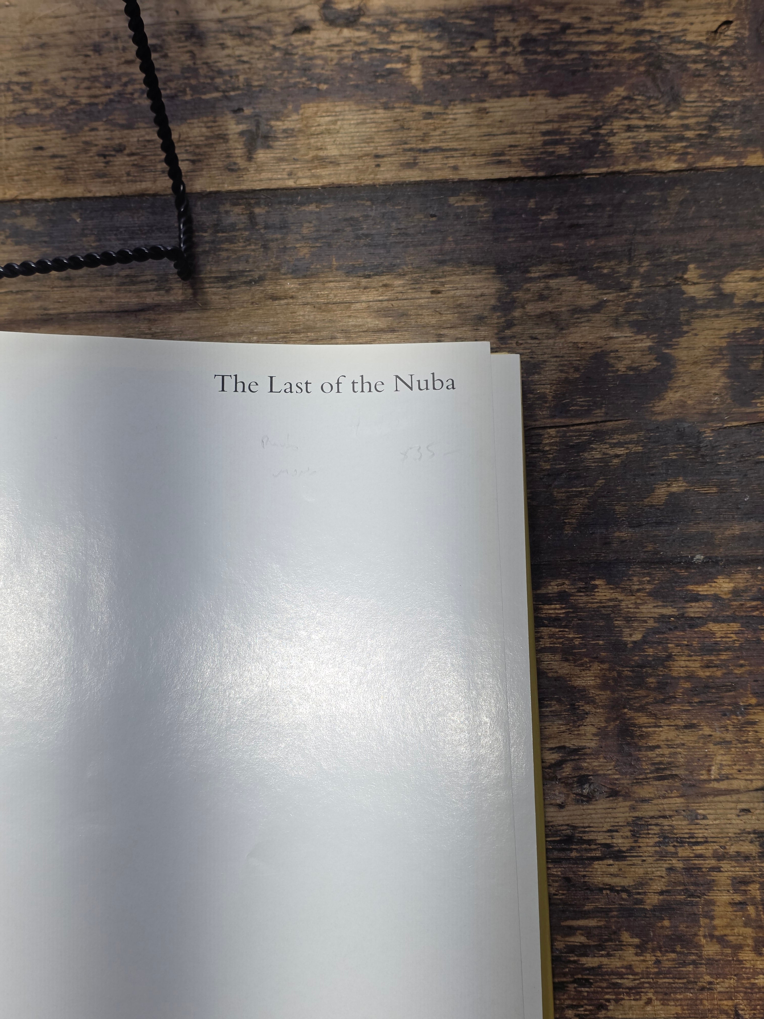 The Last of the Nuba Leni Riefenstahl 1973 First US Edition Hardcover Photo Book