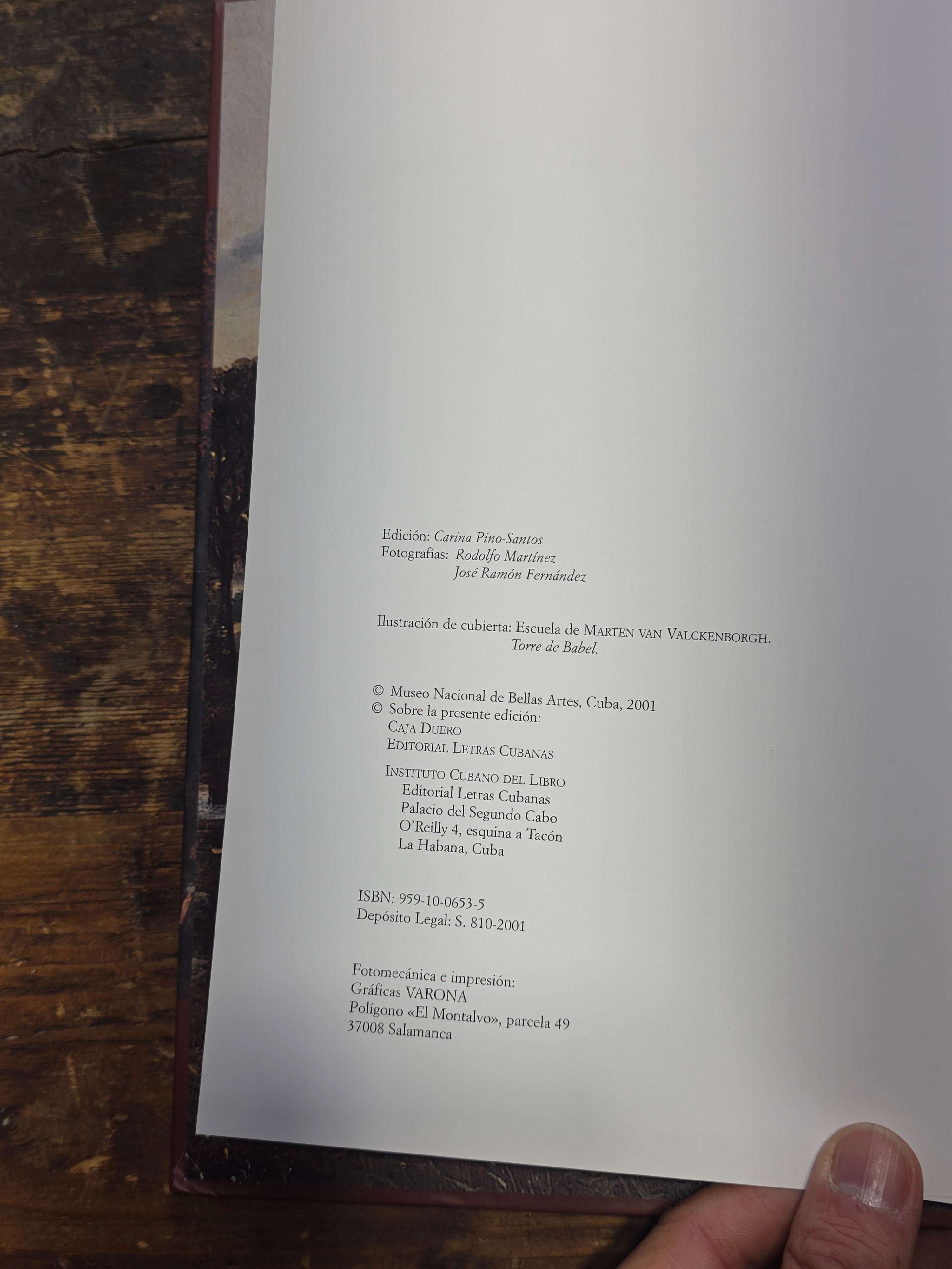 Colecciones de Arte Universal Museo Nacional Bellas Artes Cuba 2001 Hardcover