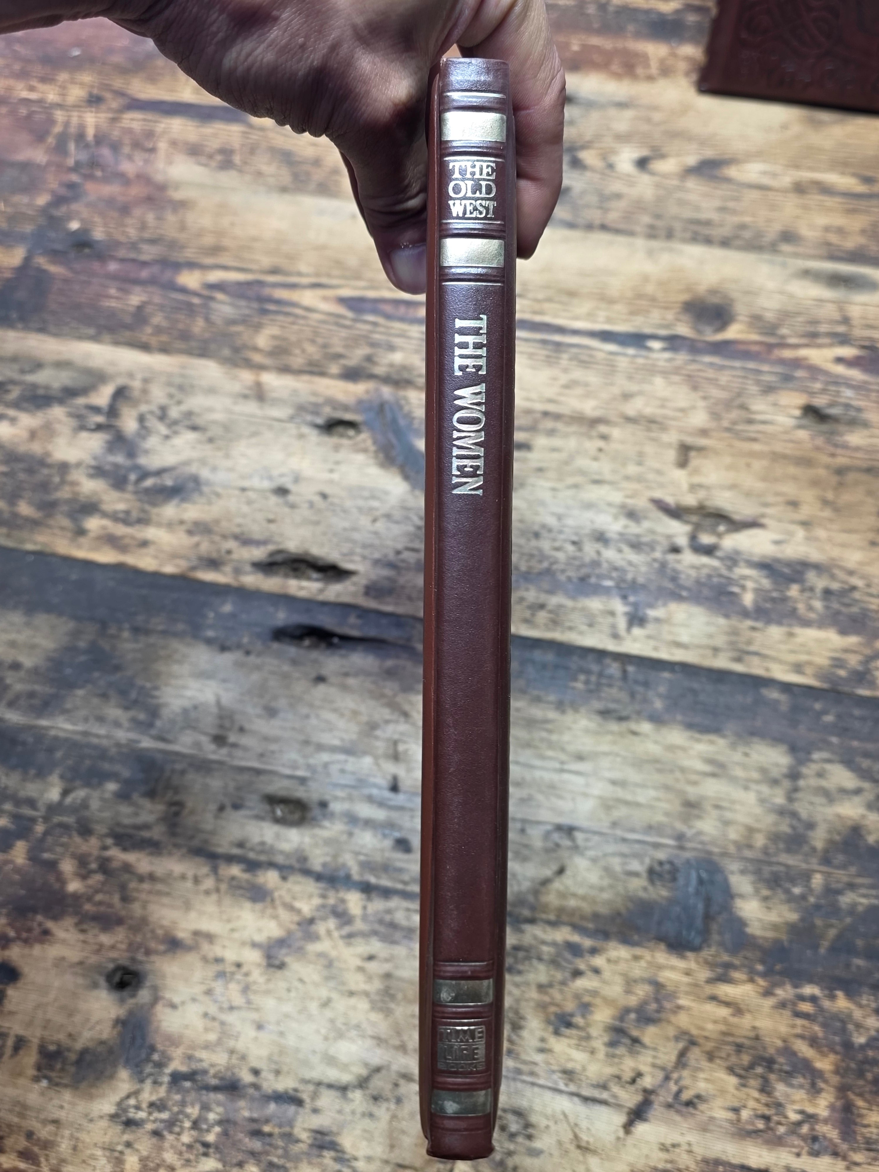 Time Life The Old West 3 Book Set Railroaders Women Scouts Leatherette Hardcover