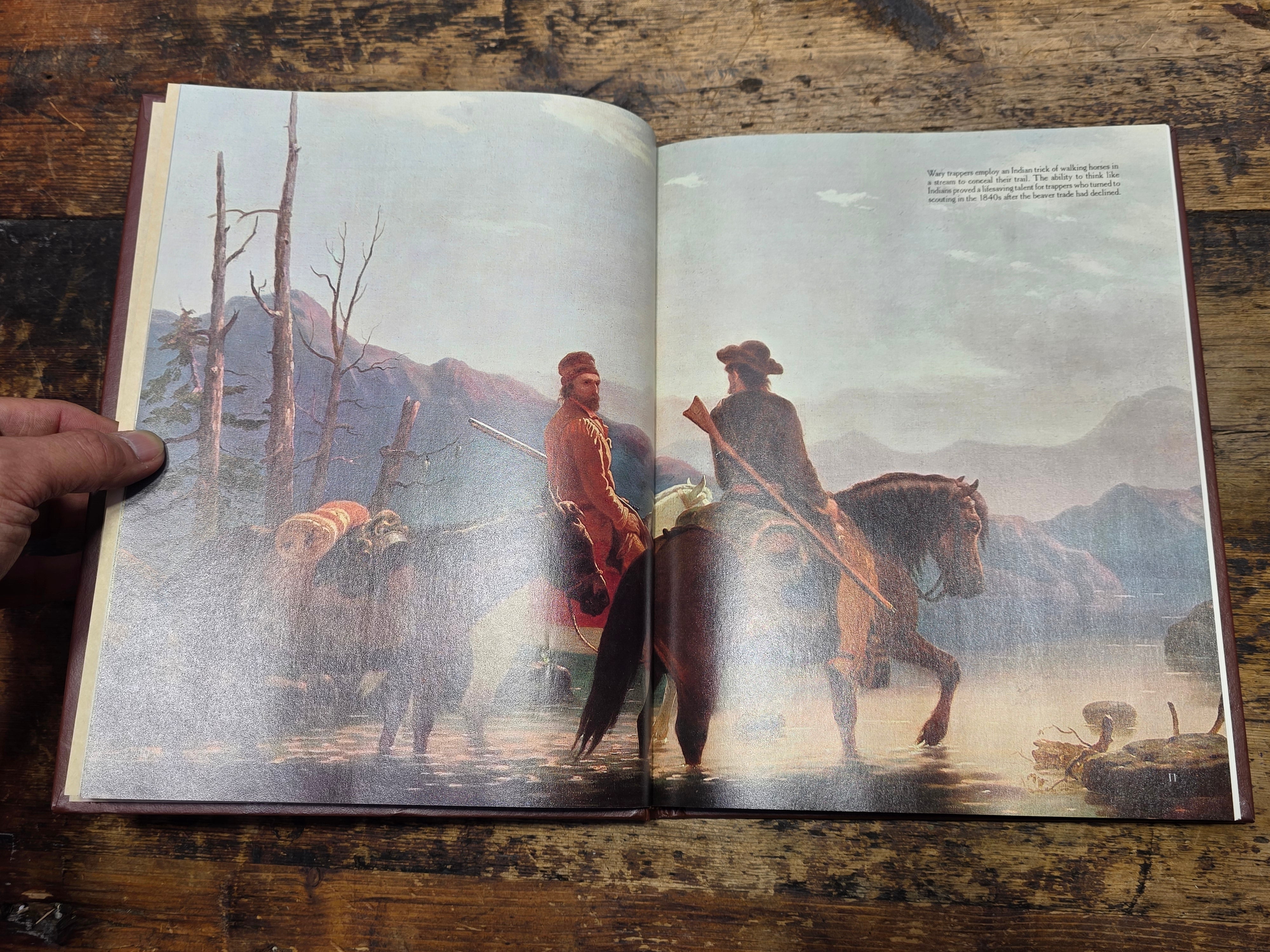 Time Life The Old West 3 Book Set Railroaders Women Scouts Leatherette Hardcover