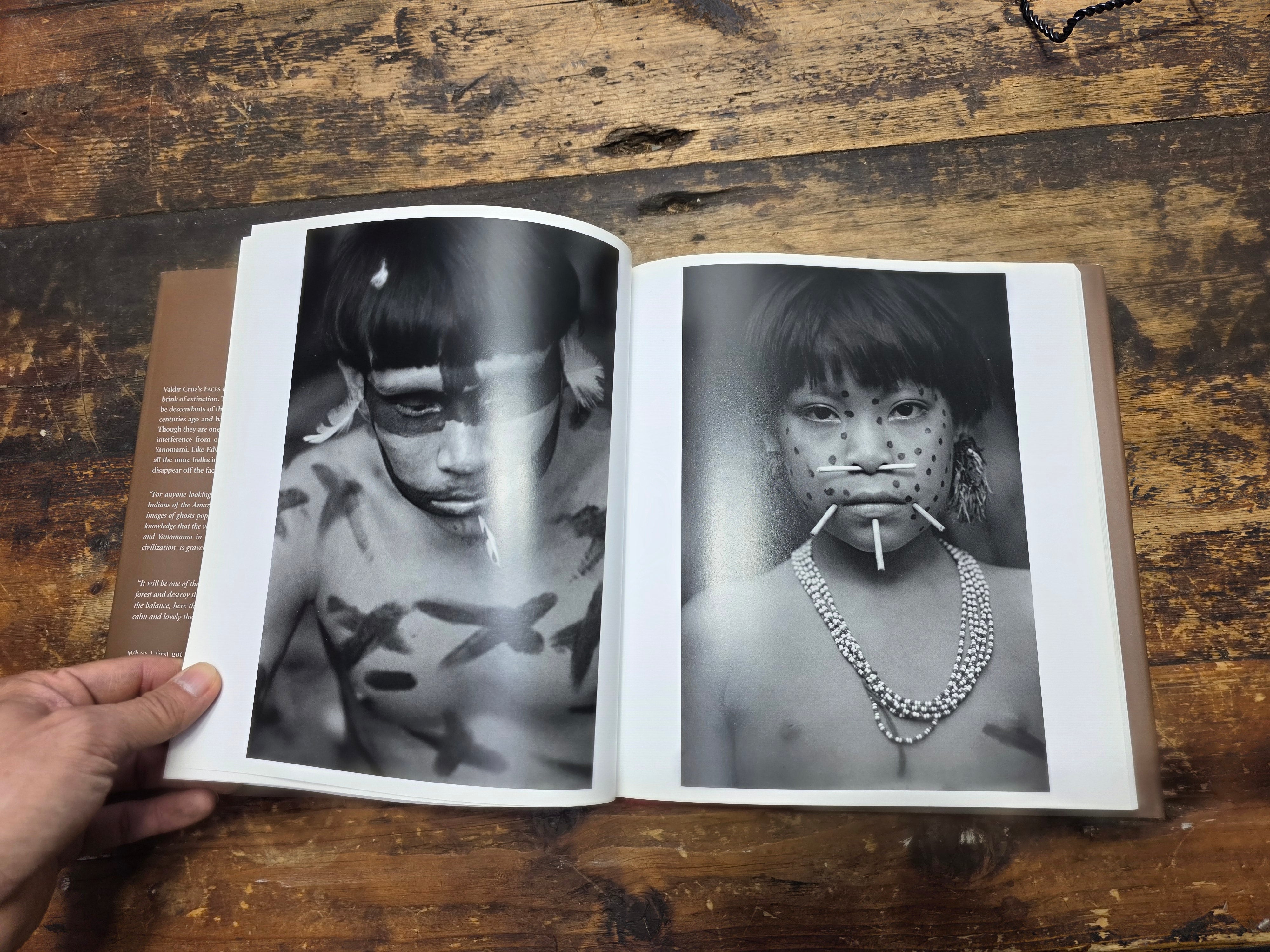 Share Faces of the Rainforest Valdir Cruz 2002 Signed First Edition Yanomami Photo