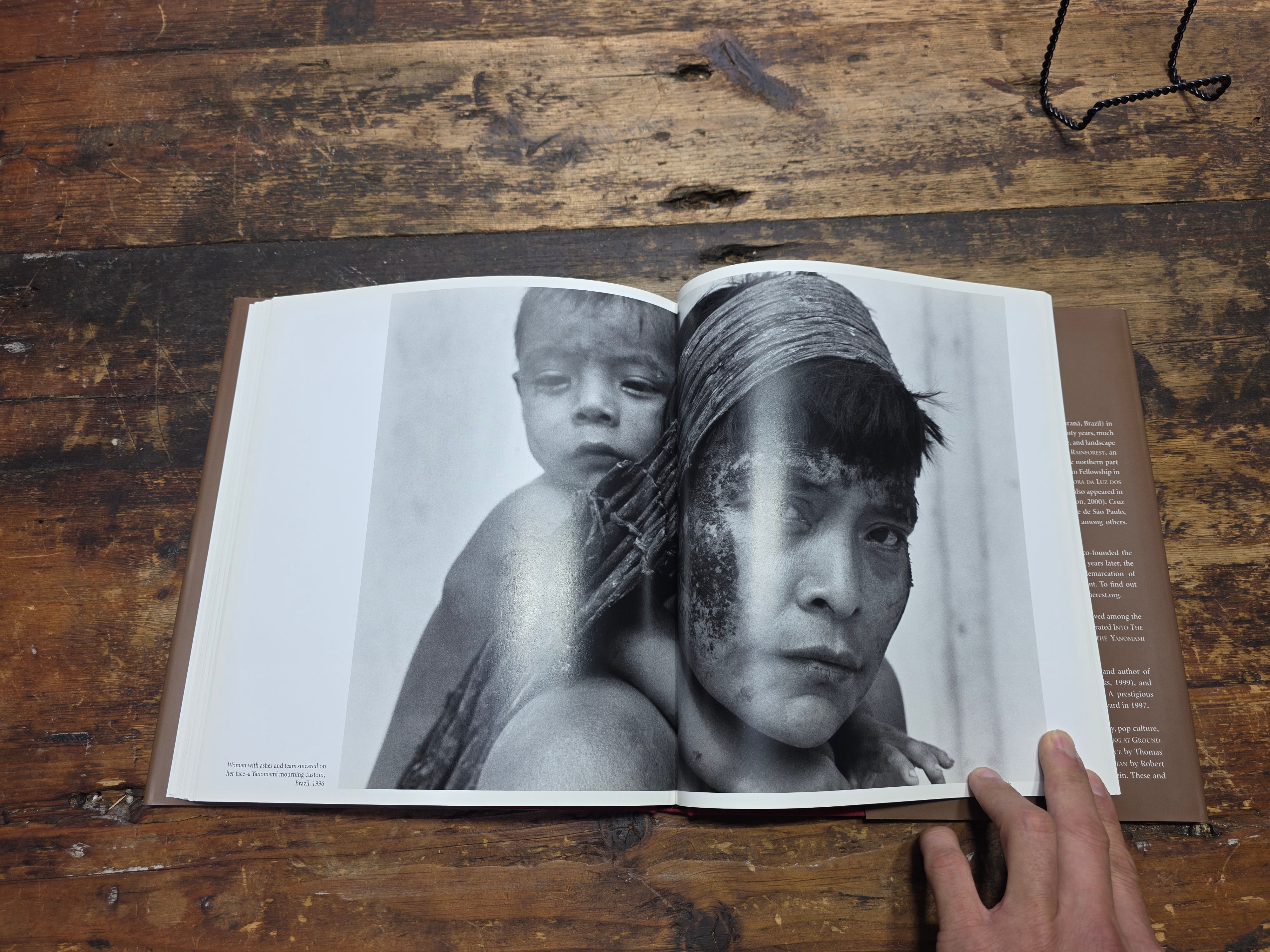 Share Faces of the Rainforest Valdir Cruz 2002 Signed First Edition Yanomami Photo