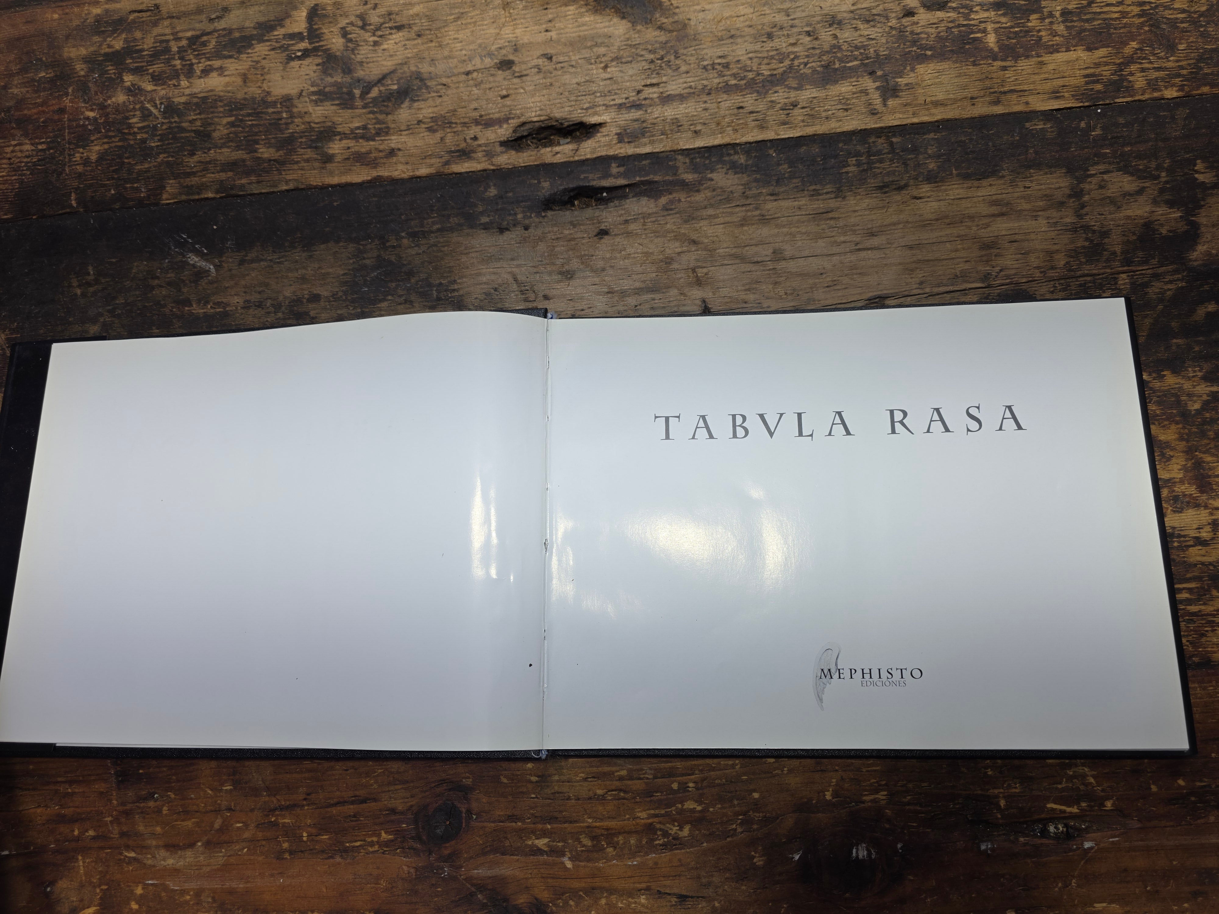 TABVLA RASA Pericles Lavat 2000 Rare Mexico Photography Art Book B&W