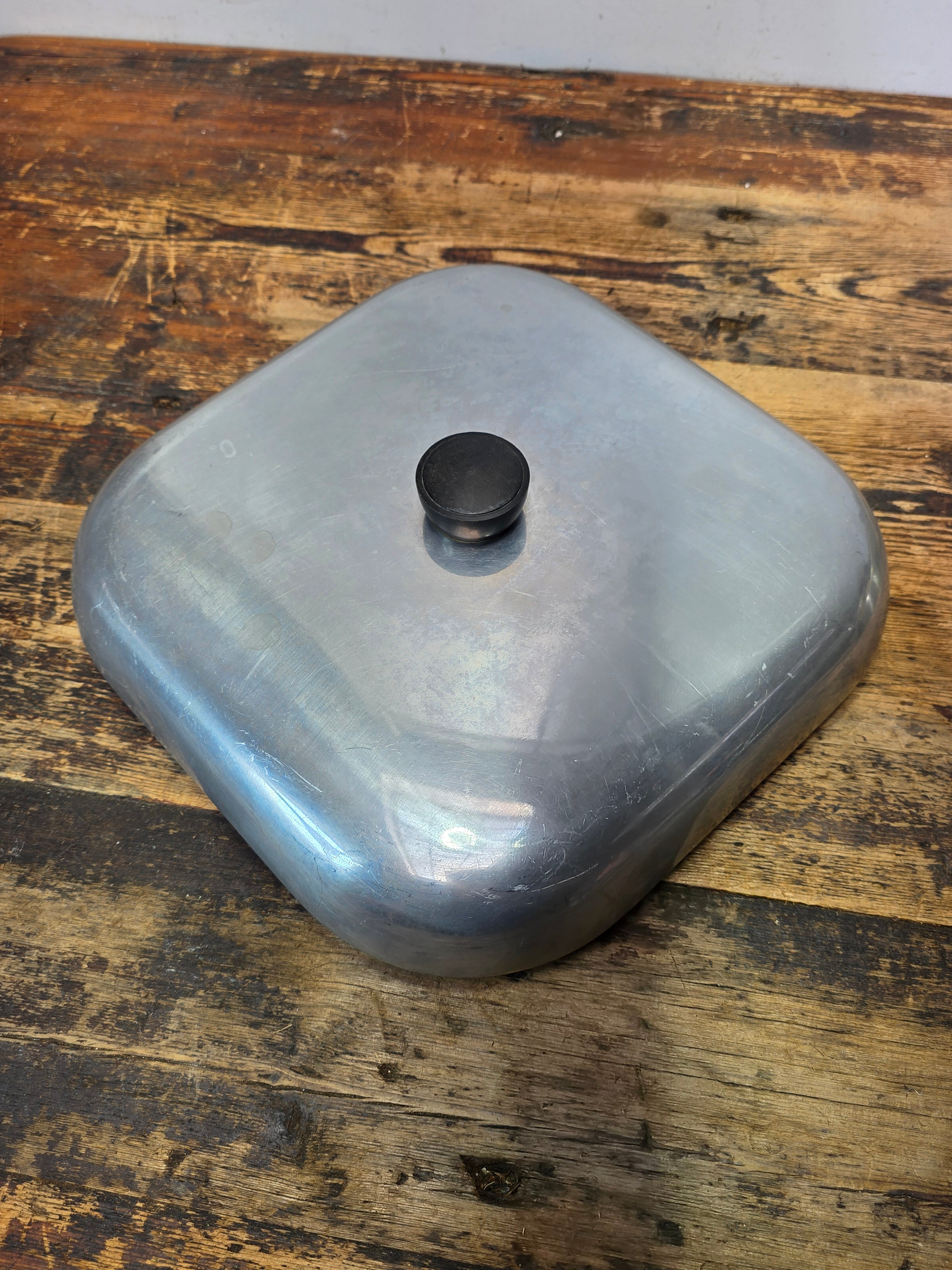 Vintage Sunbeam Automatic Electric Frypan Model FP-L MCM Aluminum Skillet W/ Lid