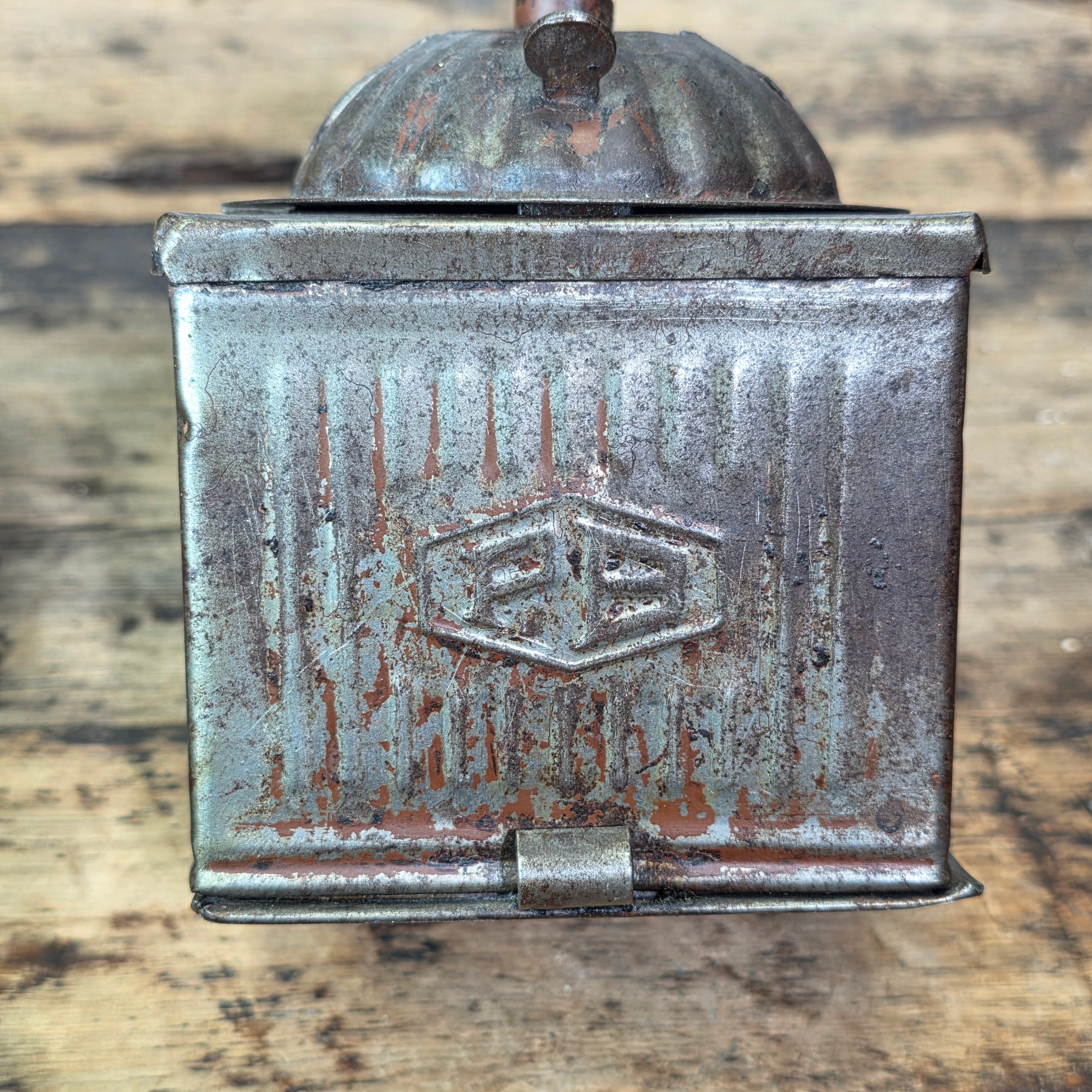 PB Italy Vintage Coffee Grinder Fratelli Bertoldo Metal Dome Top Mill 1950s Rare