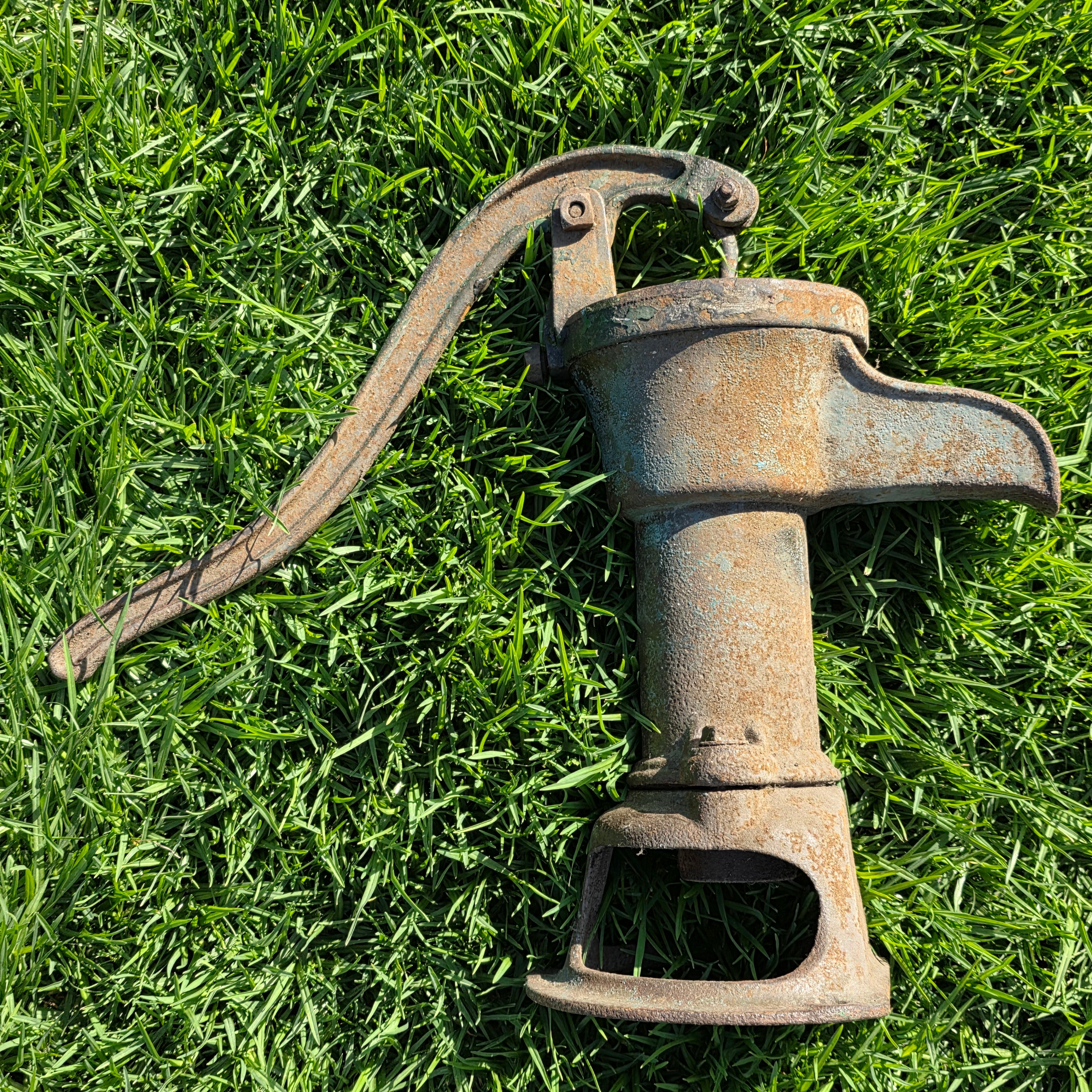 Antique 1890s The Deming Co Salem Ohio No 2 Cast Iron Water Pump Original Paint
