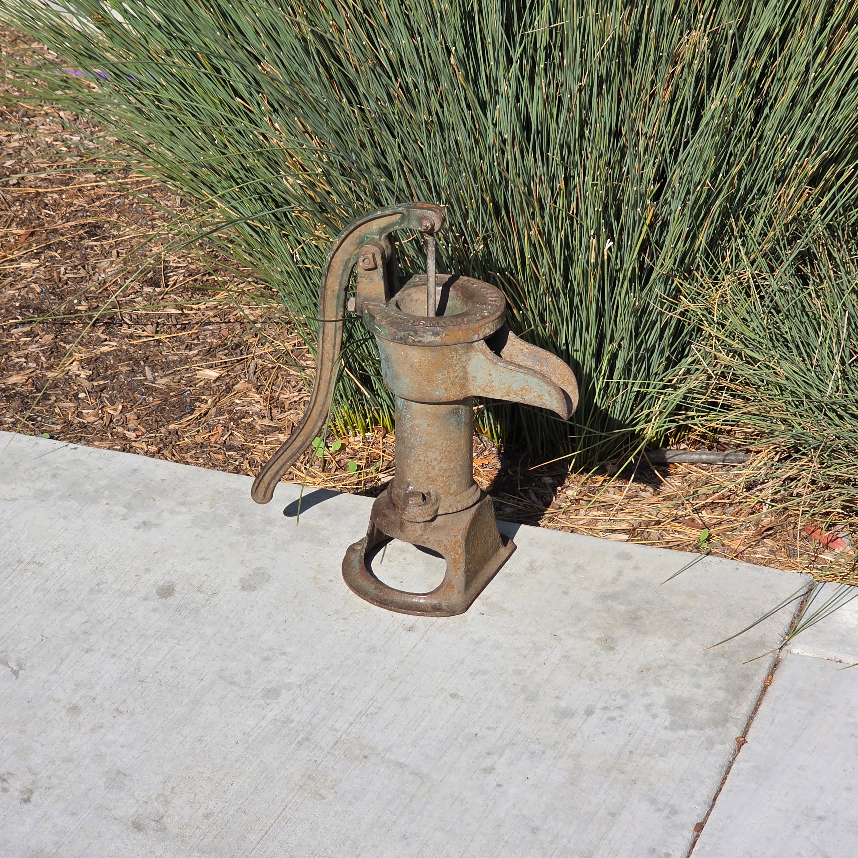 Antique 1890s The Deming Co Salem Ohio No 2 Cast Iron Water Pump Original Paint