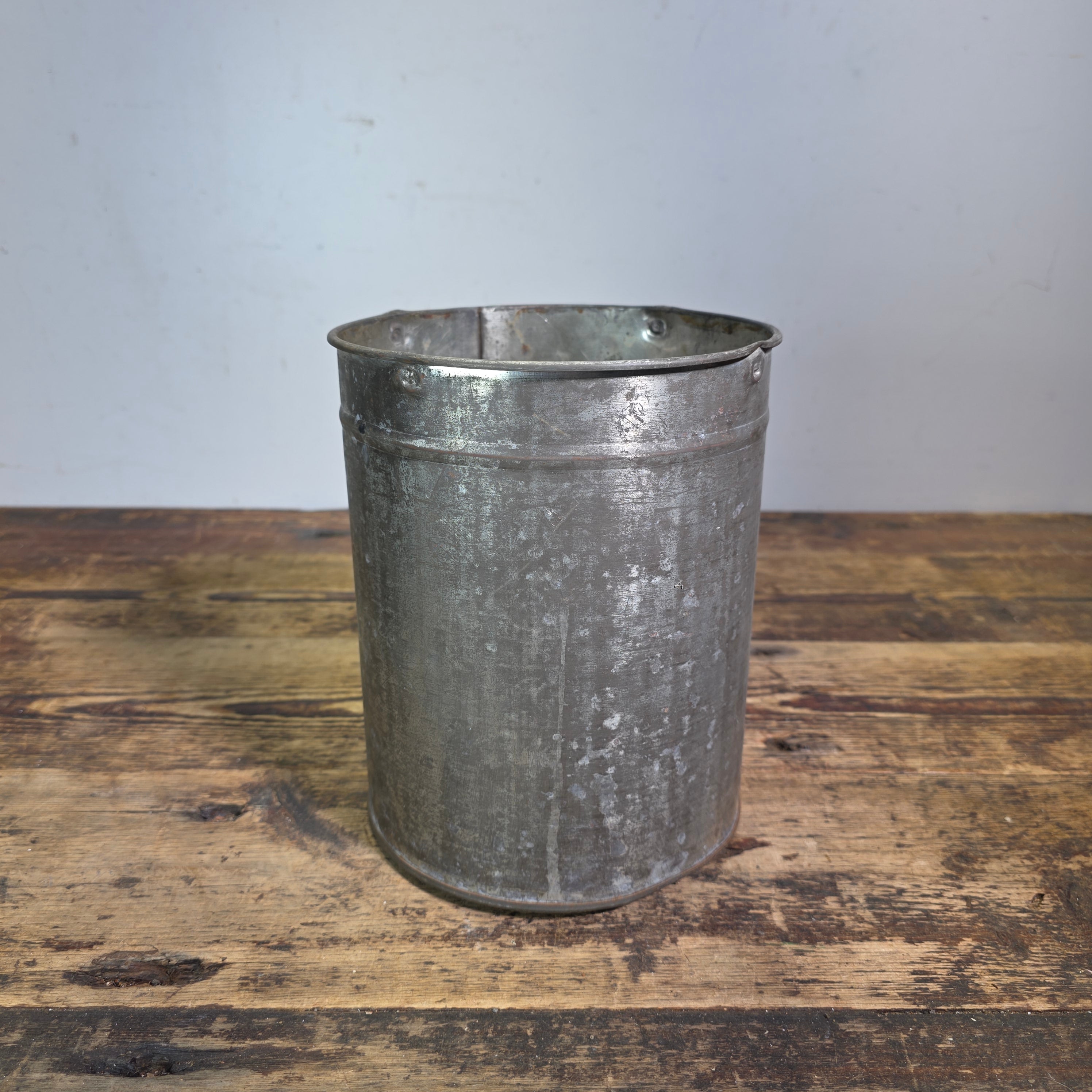 Antique Hand Crank Butter Churn Tin Metal Glass Washer Ice Cream Maker Primitive