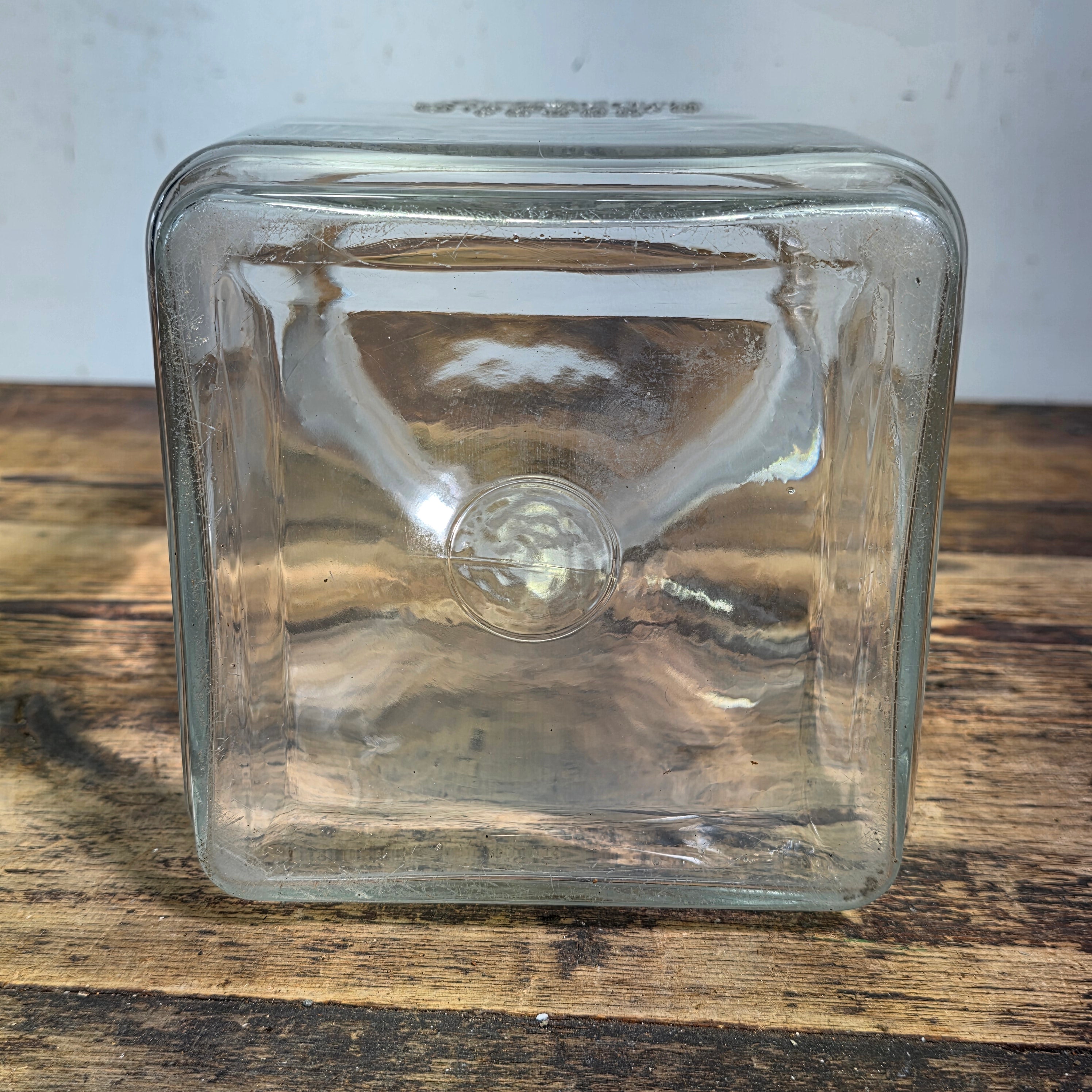 Vintage 1930s Dazey Churn Model B Cast Iron Top Sunbeam Mixmaster Glass Jar Rare