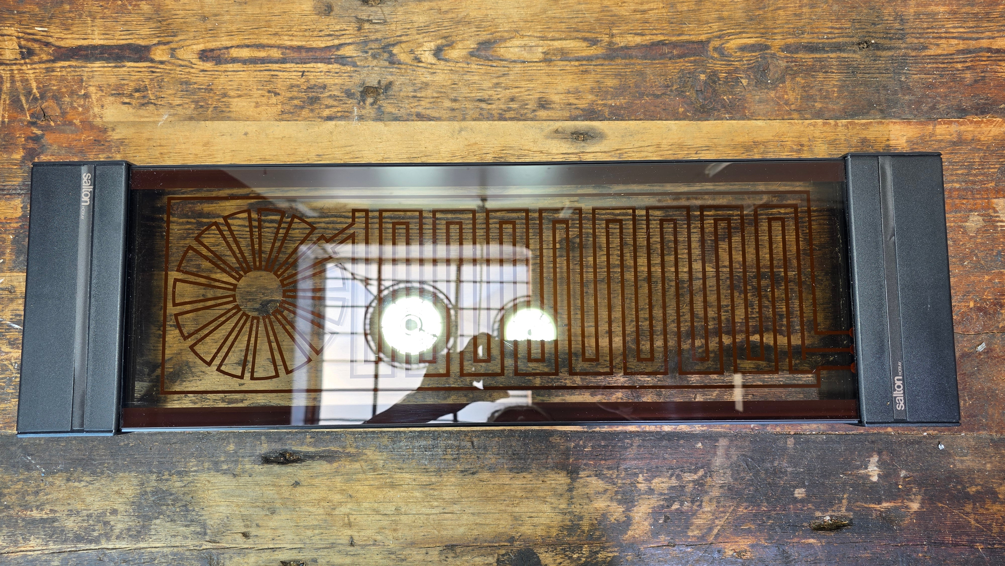 Vintage Salton Hotray Electric Food Warmer Model ET3 Glass Serving Tray Canada