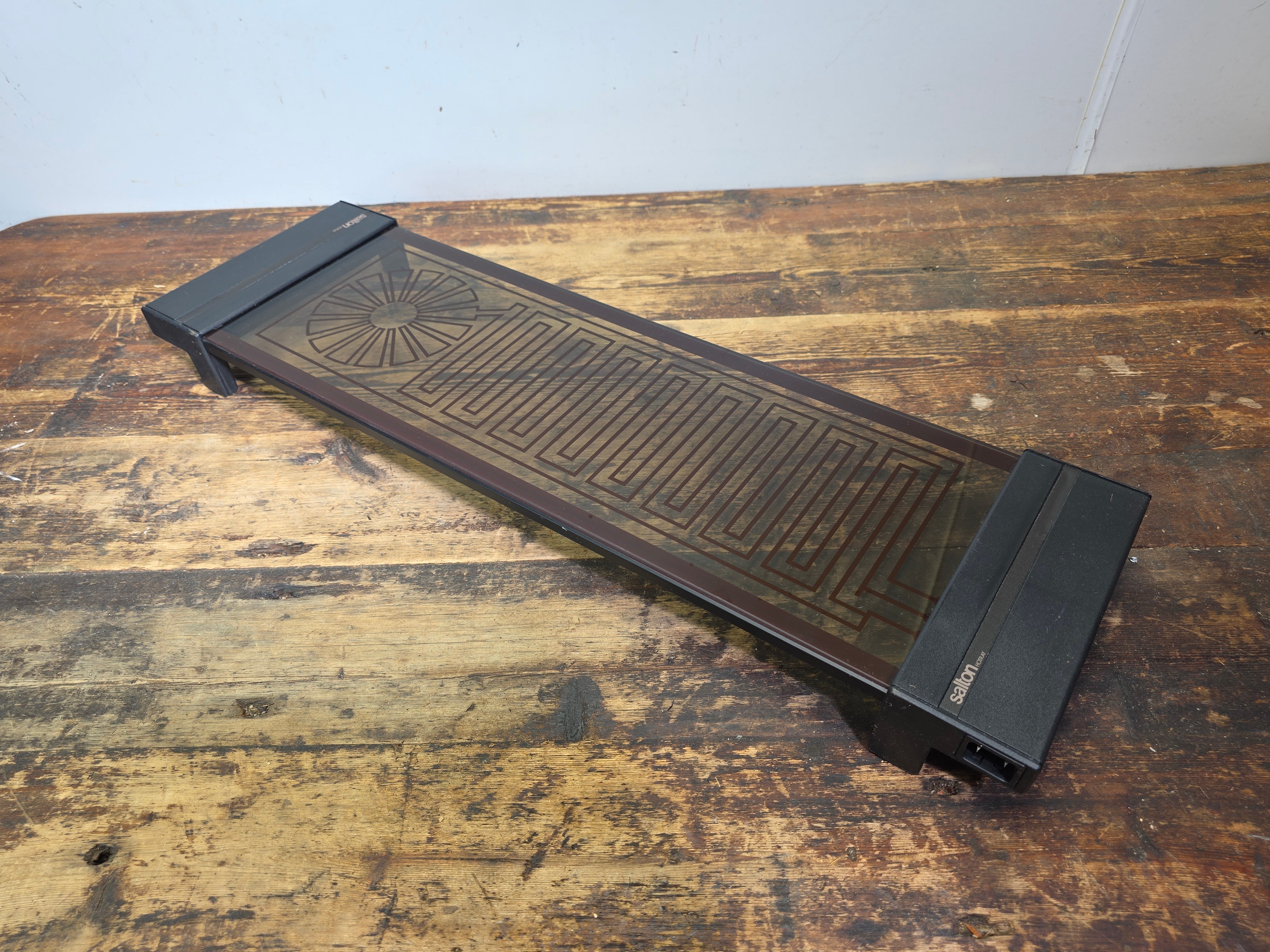 Vintage Salton Hotray Electric Food Warmer Model ET3 Glass Serving Tray Canada