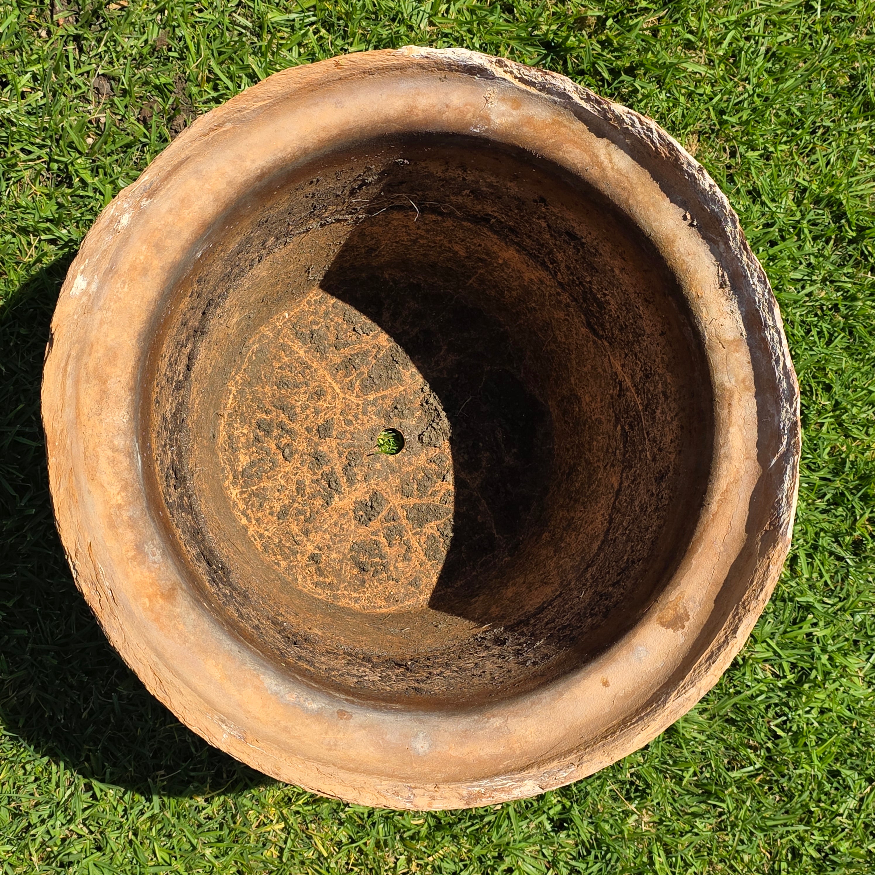 Vintage US Pottery Paramount Terracotta Planter Large Mid Century Pot USA 19"