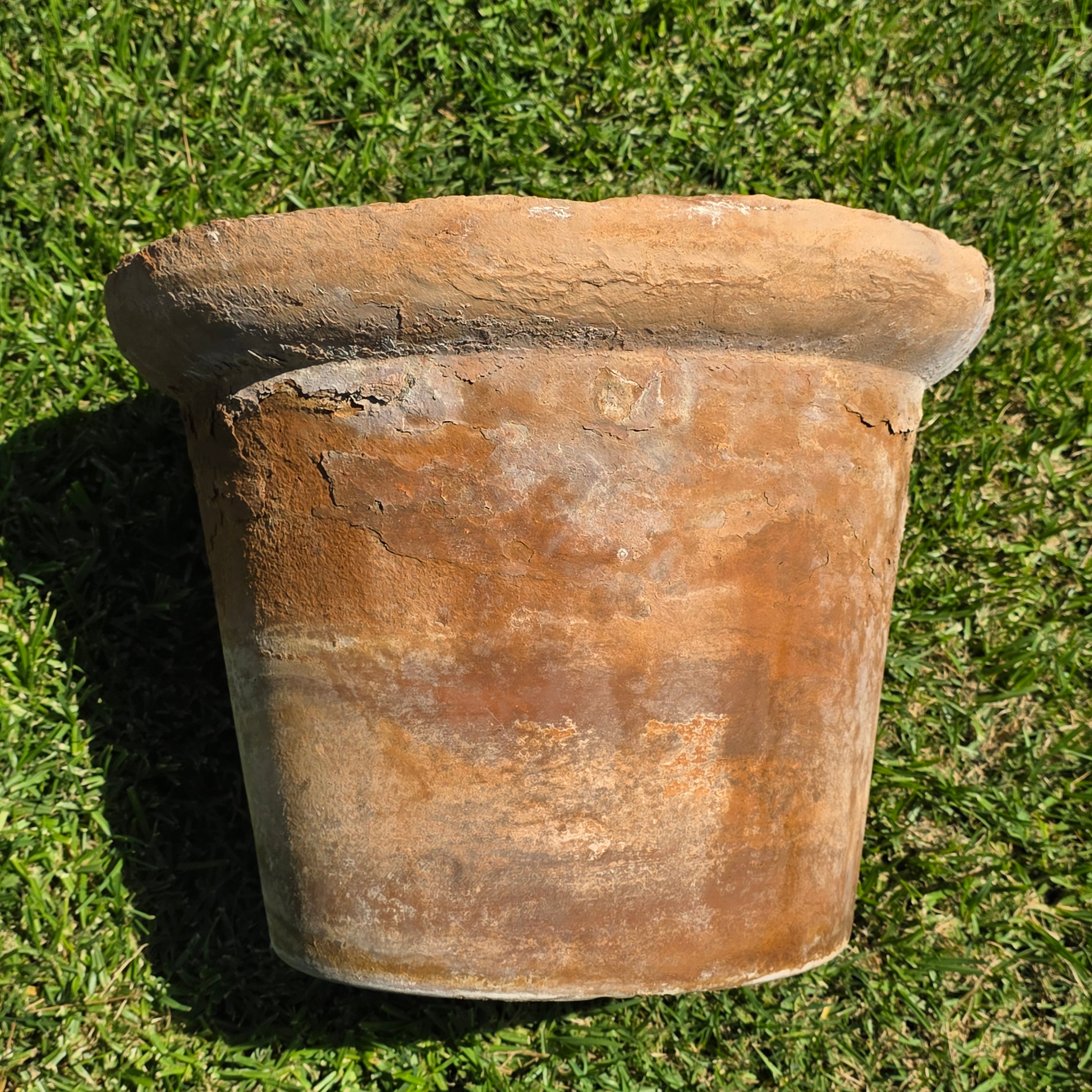 Vintage US Pottery Paramount Terracotta Planter Large Mid Century Pot USA 19"