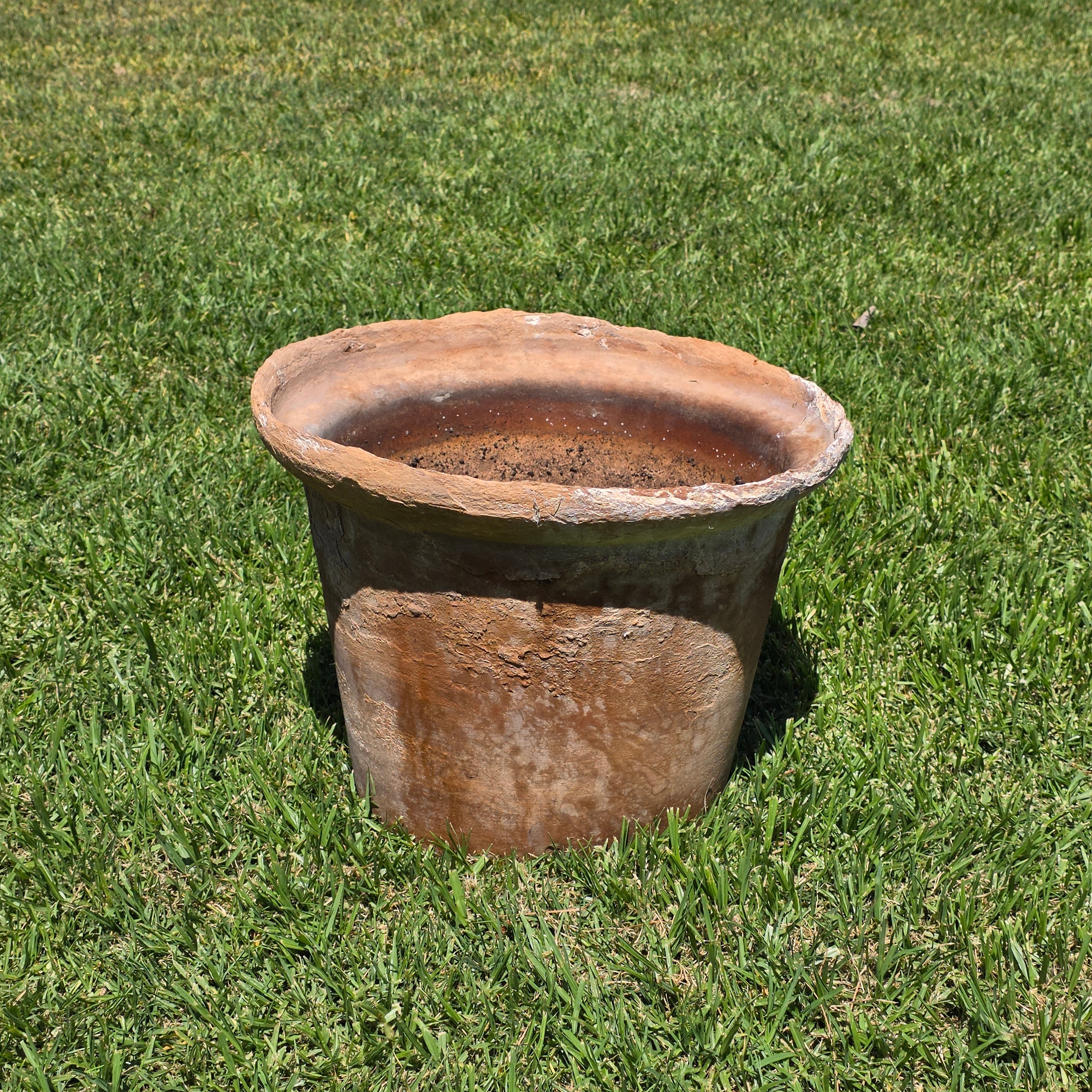 Vintage US Pottery Paramount Terracotta Planter Large Mid Century Pot USA 19"