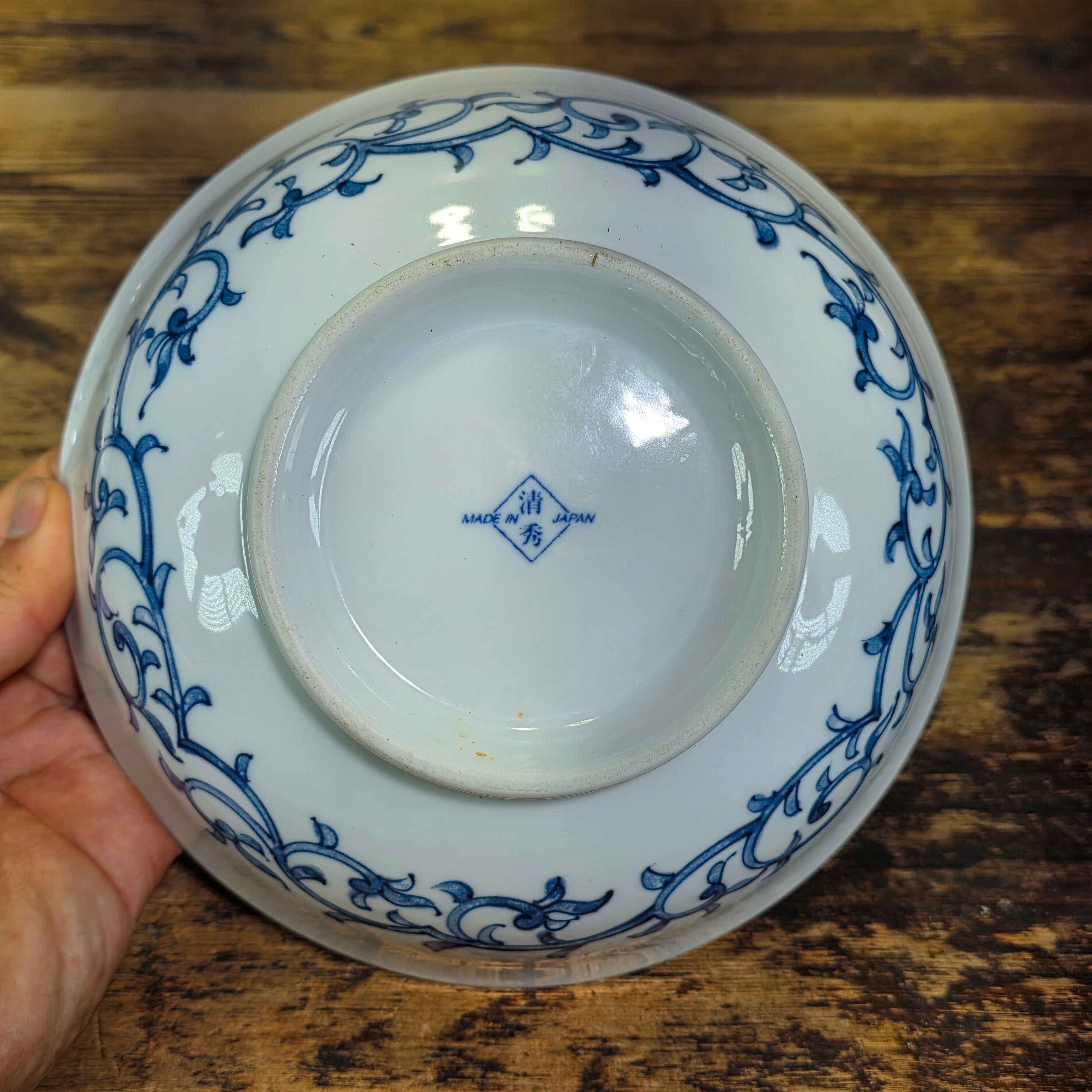 3pc Seishu Arita Imari Porcelain Bowls Set Japan Floral Gold Rim Salad Soup 7.5"
