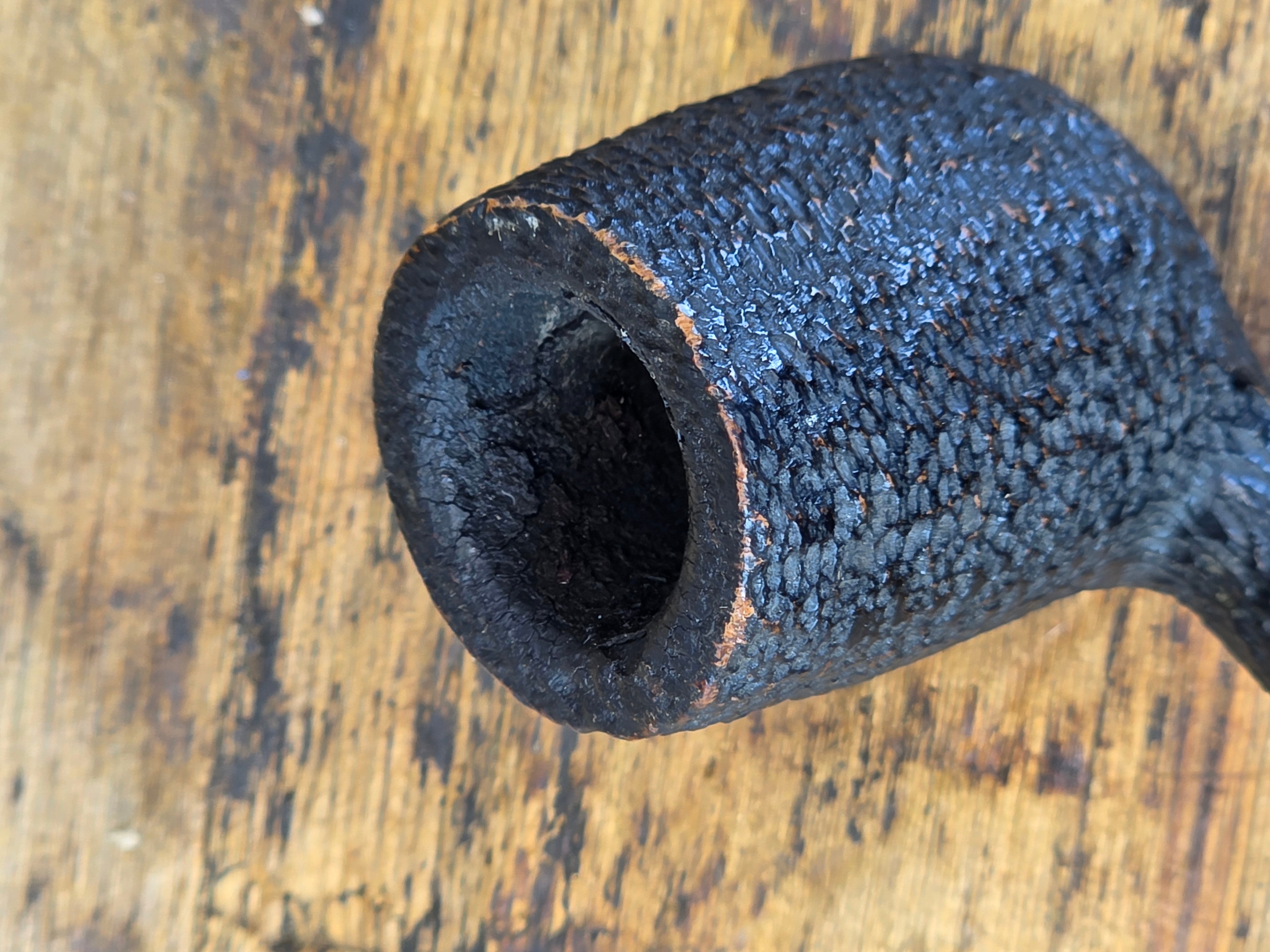 Vintage Antique Shell 8003 Italy Briar Tobacco Smoking Pipe Lovat Estate