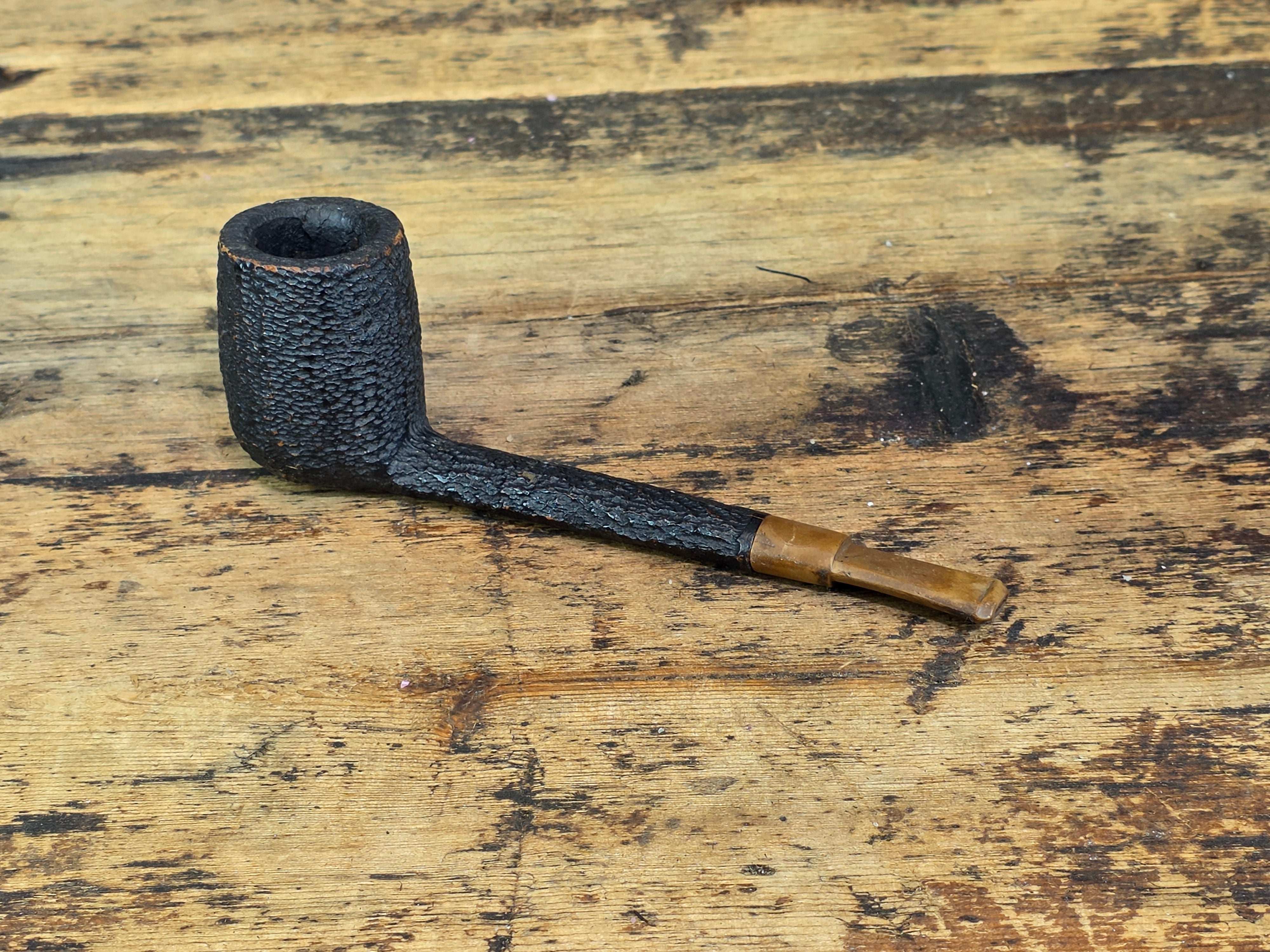 Vintage Antique Shell 8003 Italy Briar Tobacco Smoking Pipe Lovat Estate