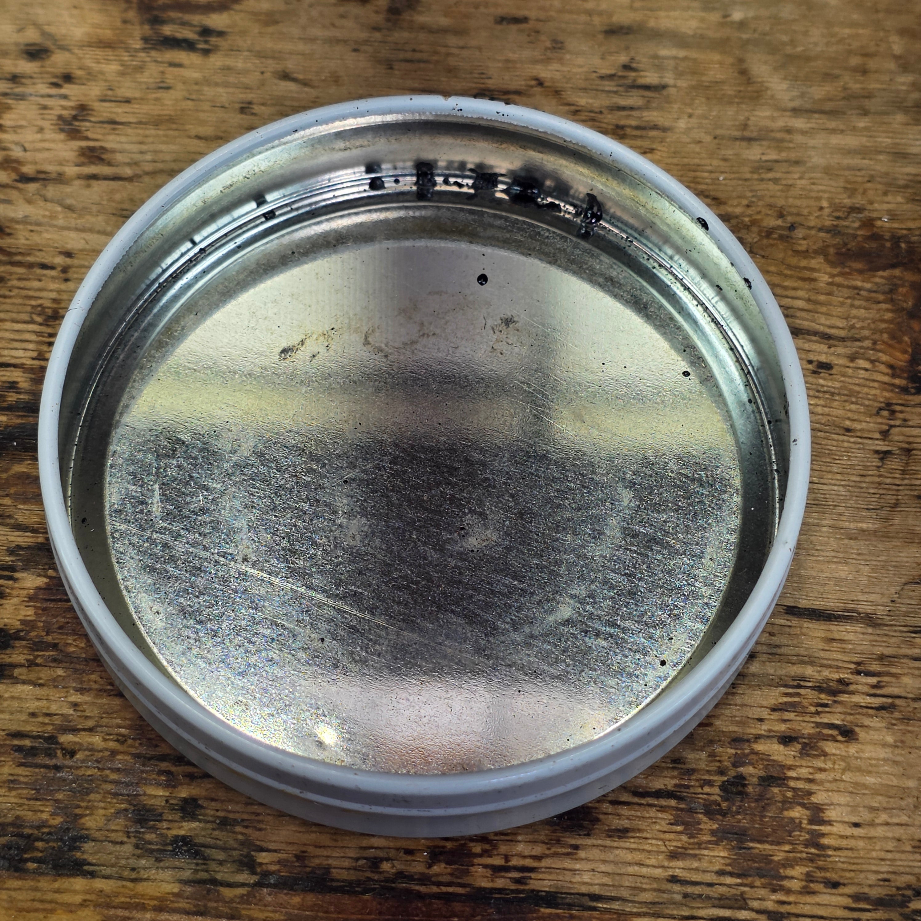 Vintage Tissot Sour Cherry Candy Tin Empty Metal France Cresca NY Drops Paris