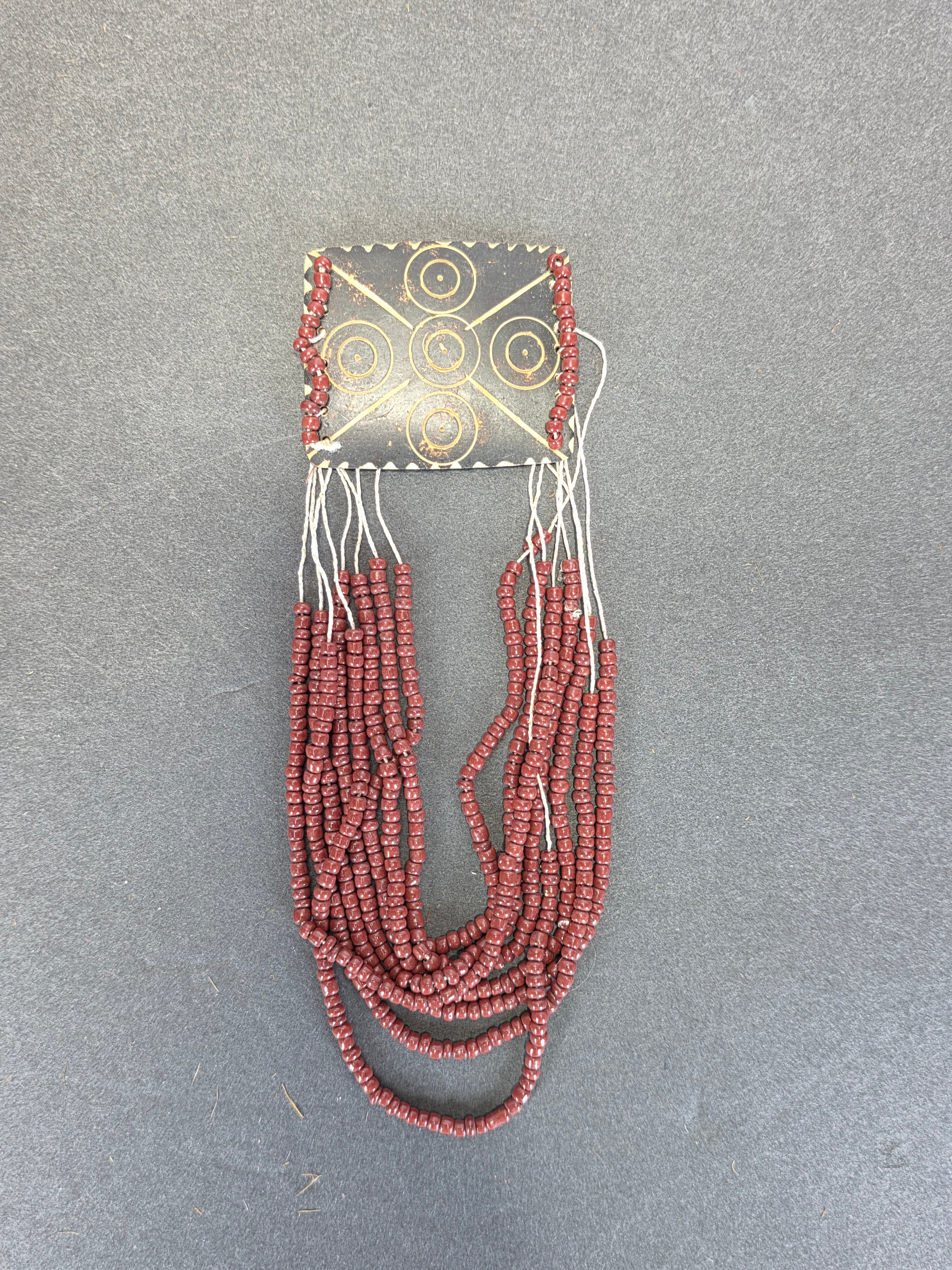Vintage Zulu Beadwork Jewelry Lot South African Love Letter Necklace Bracelet