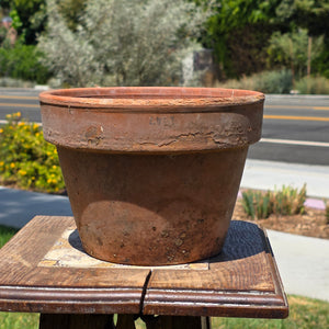 Vintage Italian Terracotta Pot Planter Vaserie Trevigiane Vas Trev 20 Garden 8"