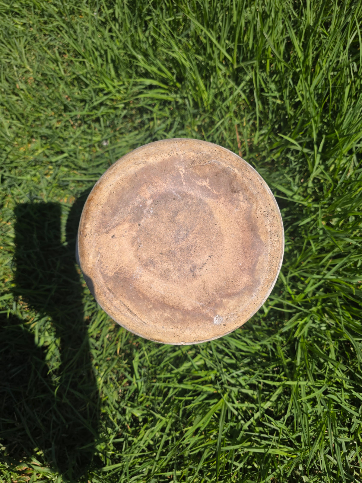 Antique Louisville Pottery Cherokee Indian Head Stoneware Butter Churn 2 Gal