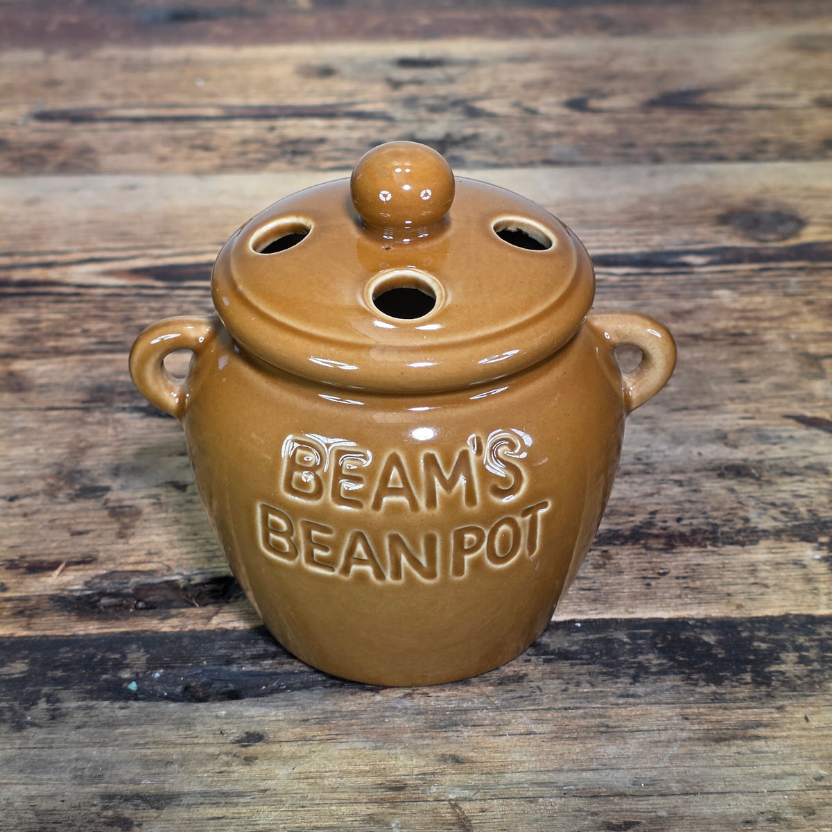 Vintage Jim Beam Beams Bean Pot Desk Pen Holder Regal China 1986 Convention