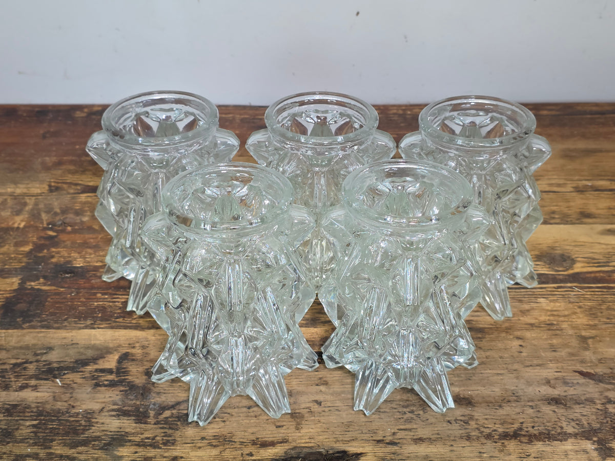 Vintage 1975 EK Hollywood Regency Brass 5 Light Cascade Swag Chandelier Lamp