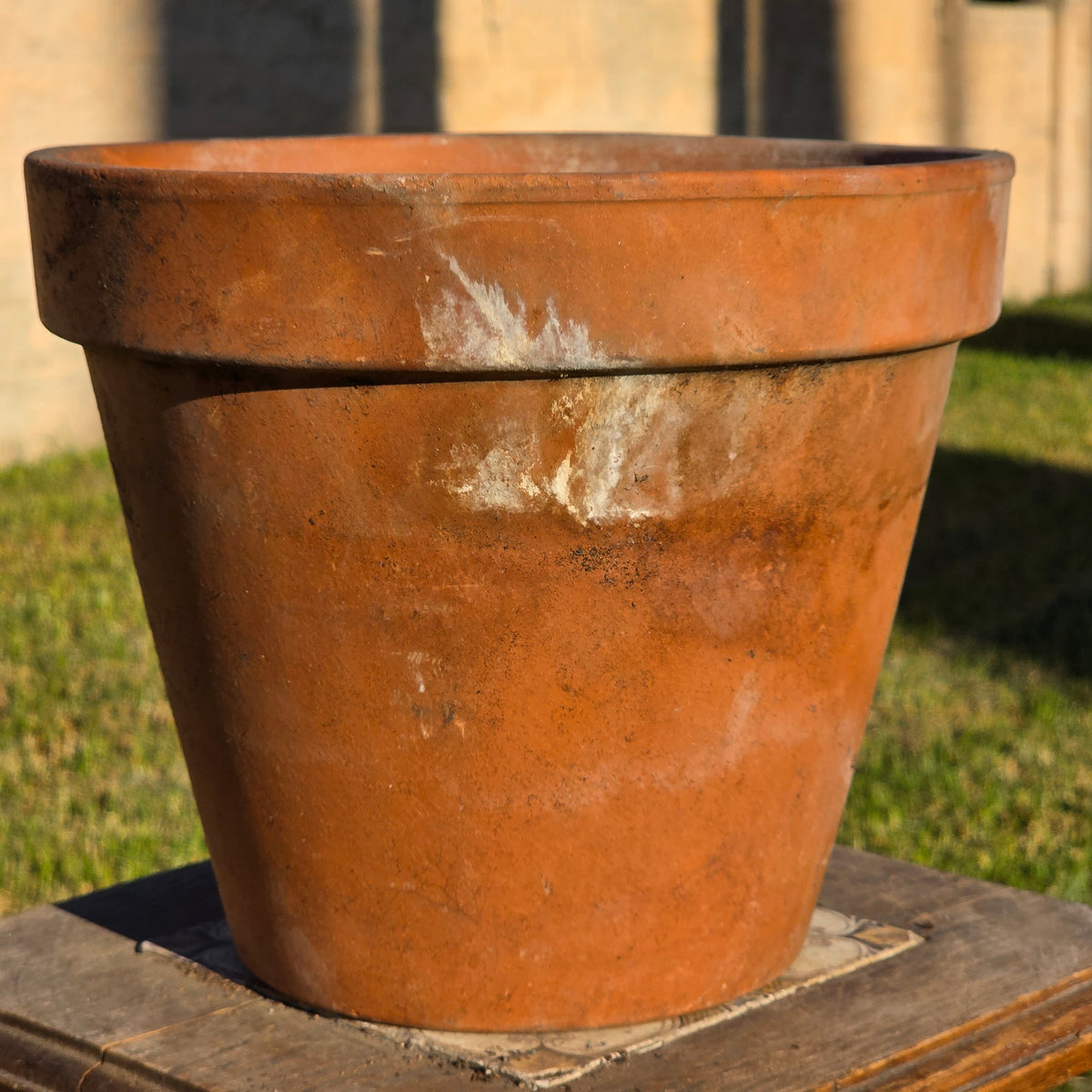 Vintage Euganea Vasi EV 25 Terracotta Plant Pot Made in Italy Clay Planter 10"