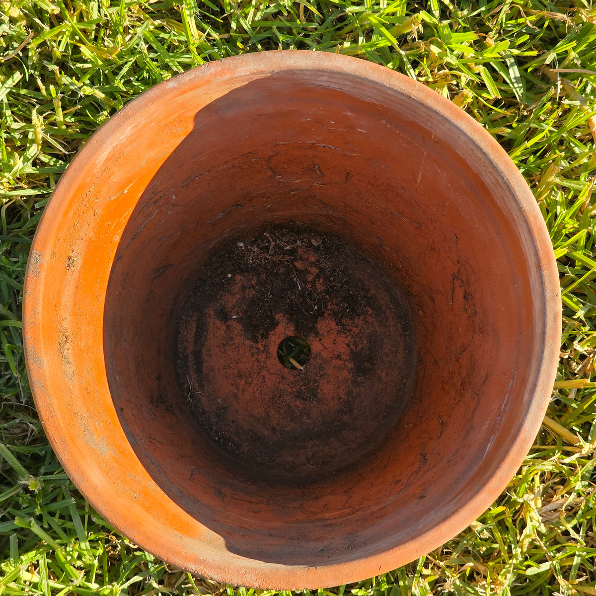 Vintage Euganea Vasi EV 25 Terracotta Plant Pot Made in Italy Clay Planter 10"
