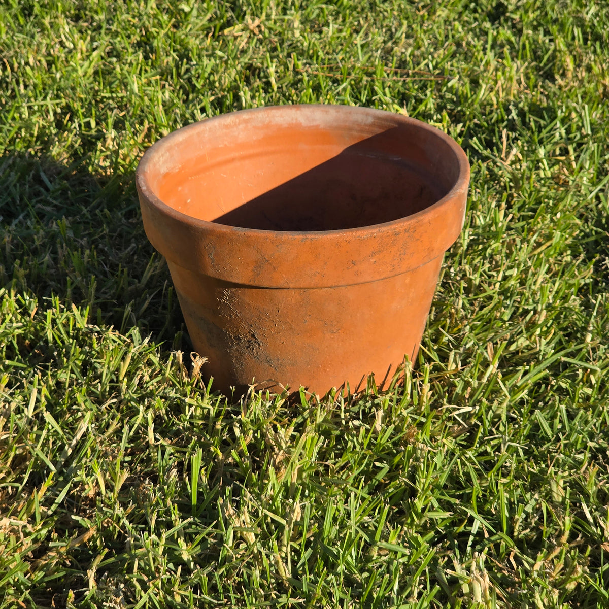 Vintage Euganea Vasi EV 25 Terracotta Plant Pot Made in Italy Clay Planter 10"