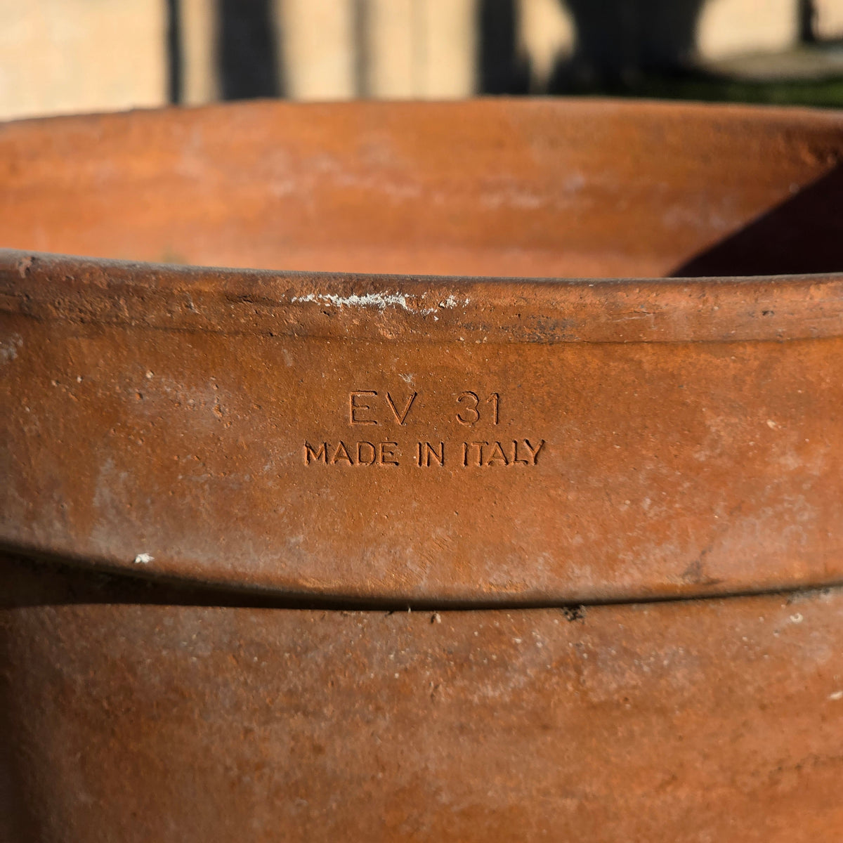Vtg Euganea Vasi EV 31 Terracotta Plant Pot Italy Clay Planter Extra Large 12"