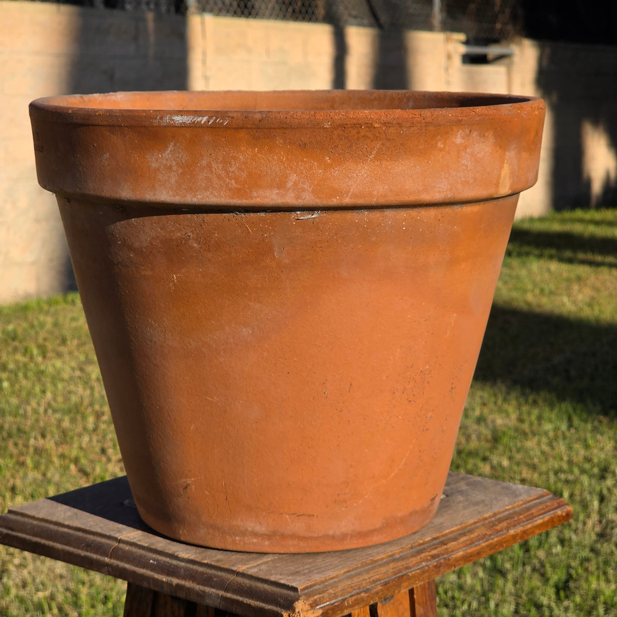 Vtg Euganea Vasi EV 31 Terracotta Plant Pot Italy Clay Planter Extra Large 12"