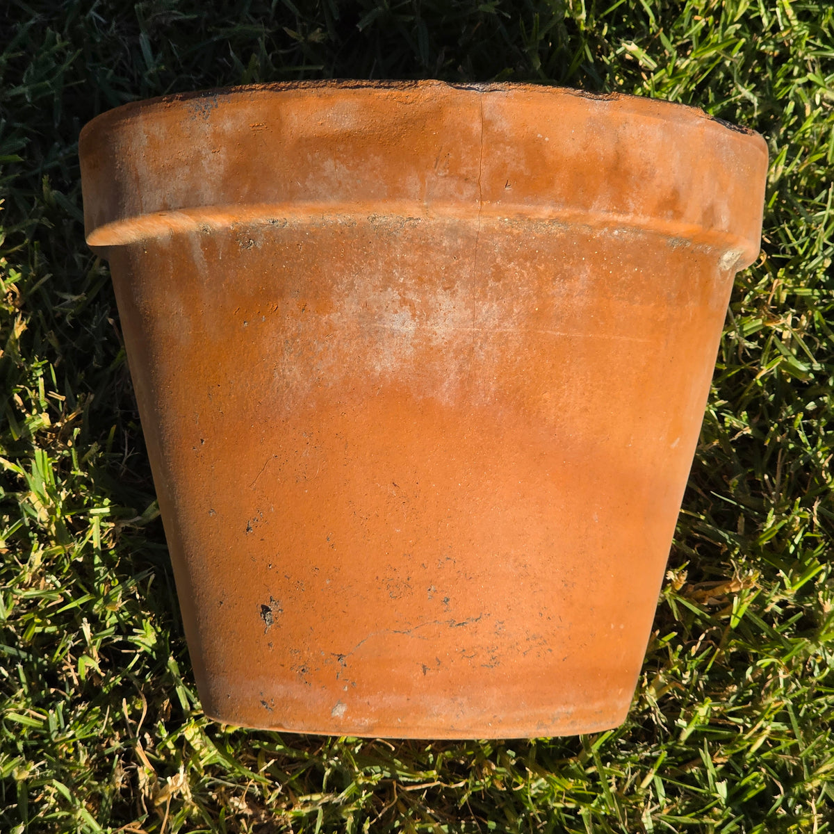 Vtg Euganea Vasi EV 31 Terracotta Plant Pot Italy Clay Planter Extra Large 12"