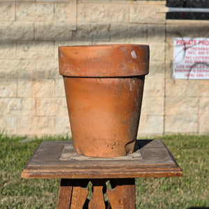 Vintage Norcal Terracotta Long Tom Planter Pot Tall Clay Garden Flower 7" x 8"