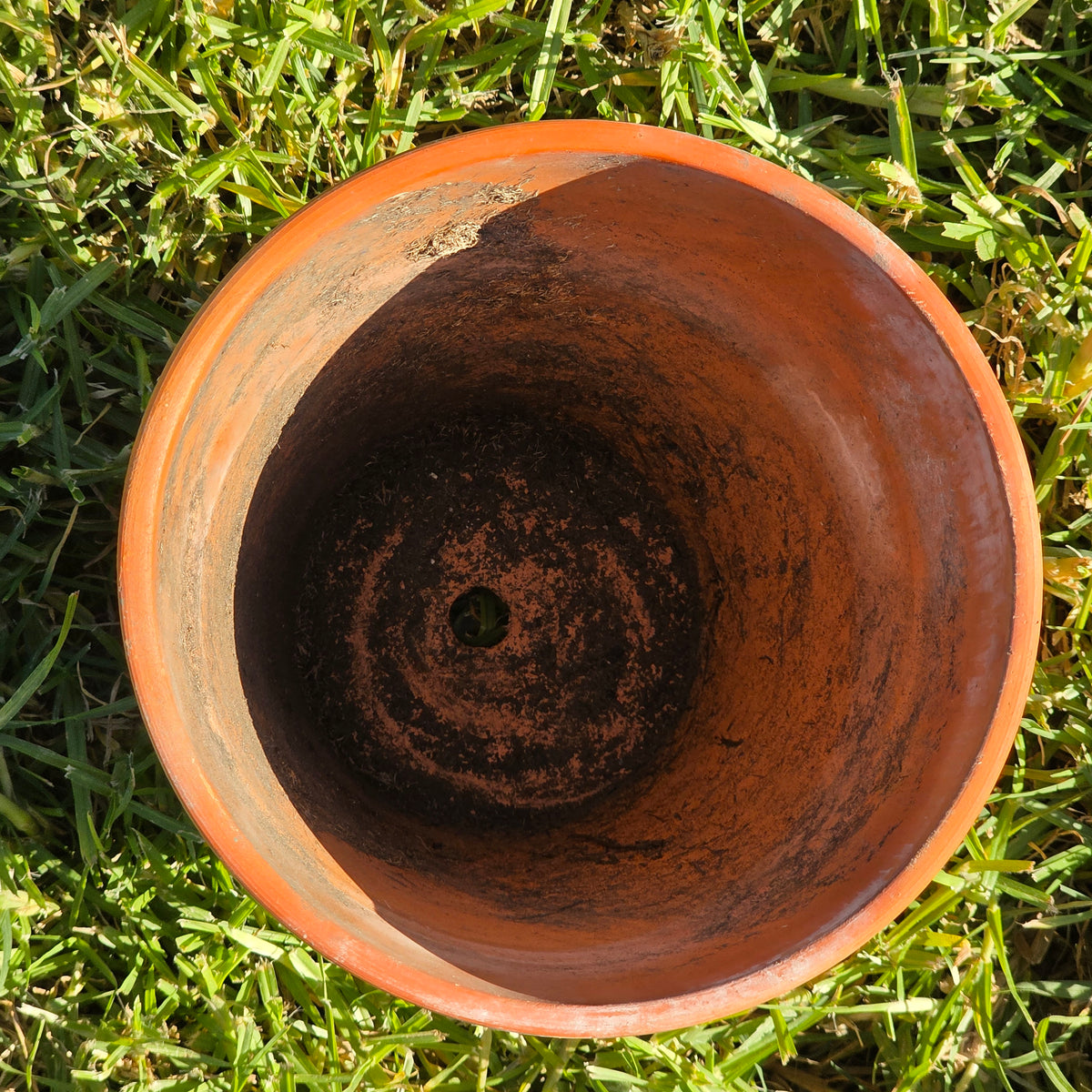 Vintage Norcal Terracotta Long Tom Planter Pot Tall Clay Garden Flower 7" x 8"