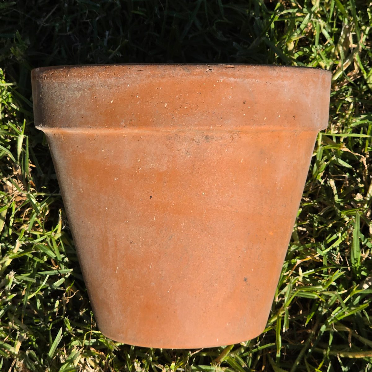 Vintage Italian Terracotta Planter Pot Classic Clay Garden Flower Italy 8.5x7.5