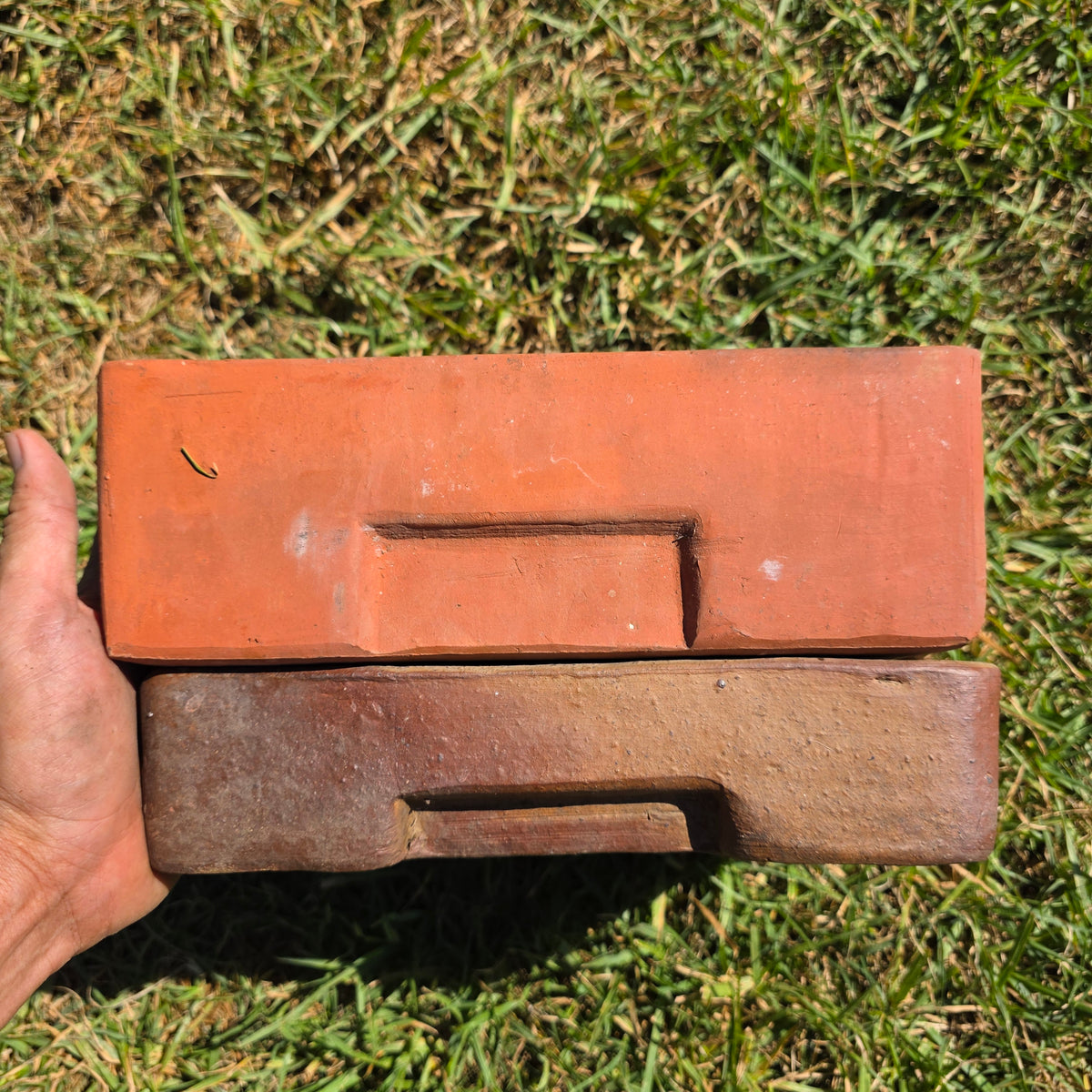 Vtg Toscana Terracotta Bonsai Planter Pot Square Succulent Cachepot with Saucer (Copy)