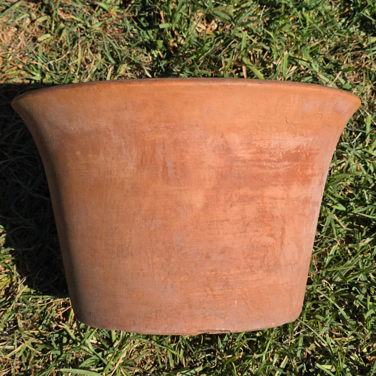 Vintage Terracotta Planter Large Italian Azalea Pot Rustic Clay Flower Bowl 15"