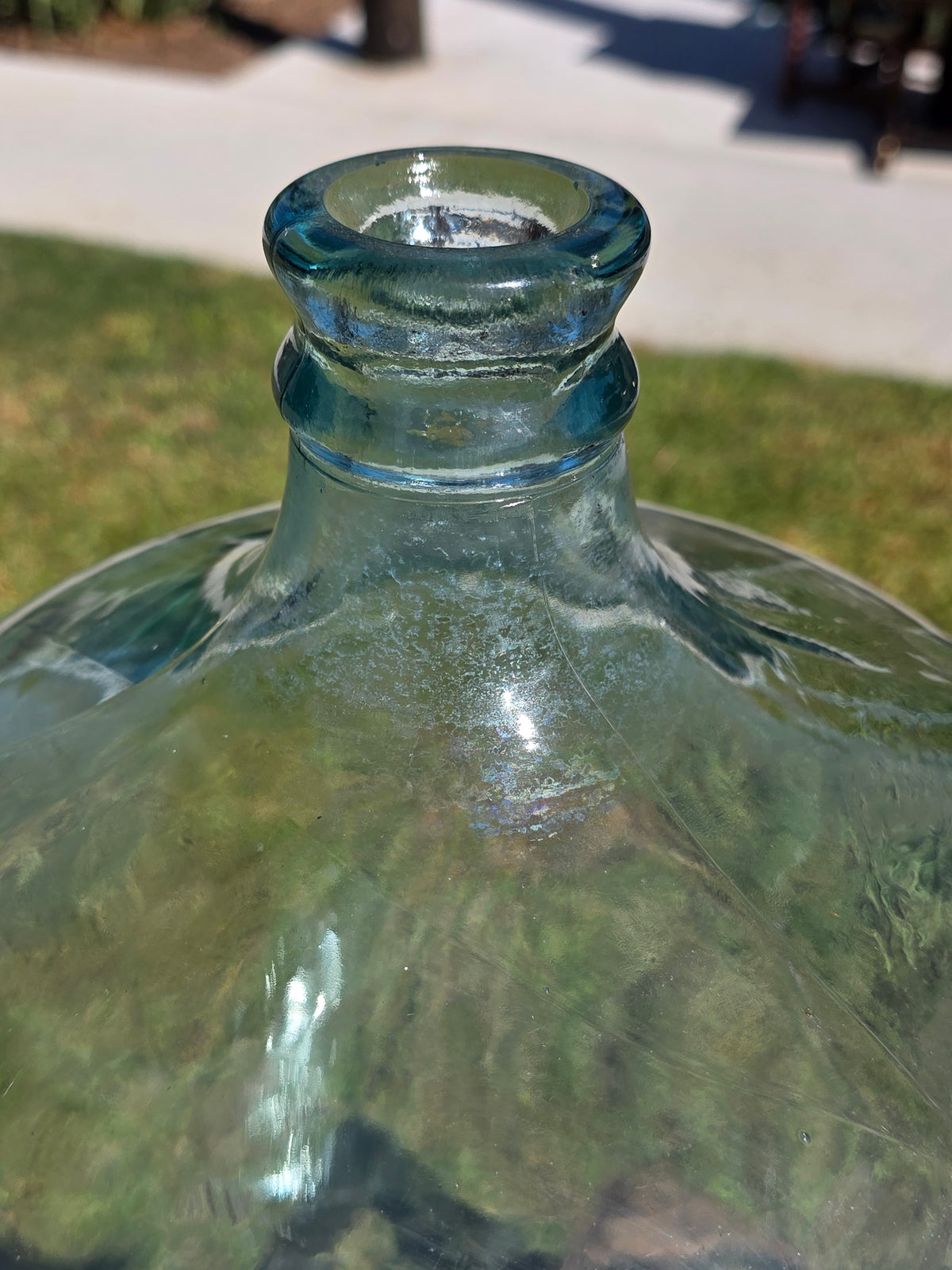 Vintage Arrowhead Puritas 5 Gallon Glass Water Bottle Carboy Wood Crate 1962
