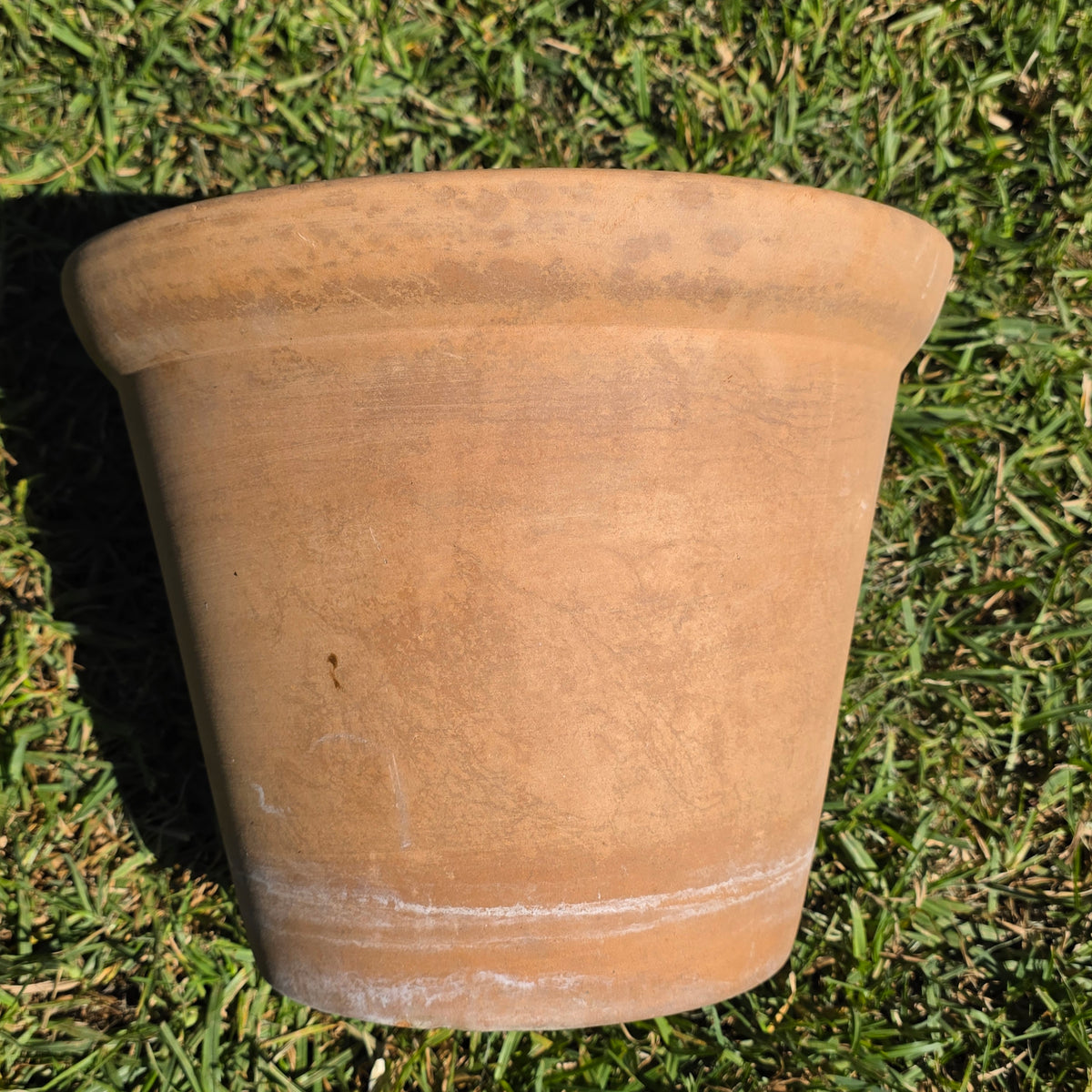 Vintage US Pottery Terracotta Planter 12" MCM Large Clay Flower Pot Made in USA (Copy)